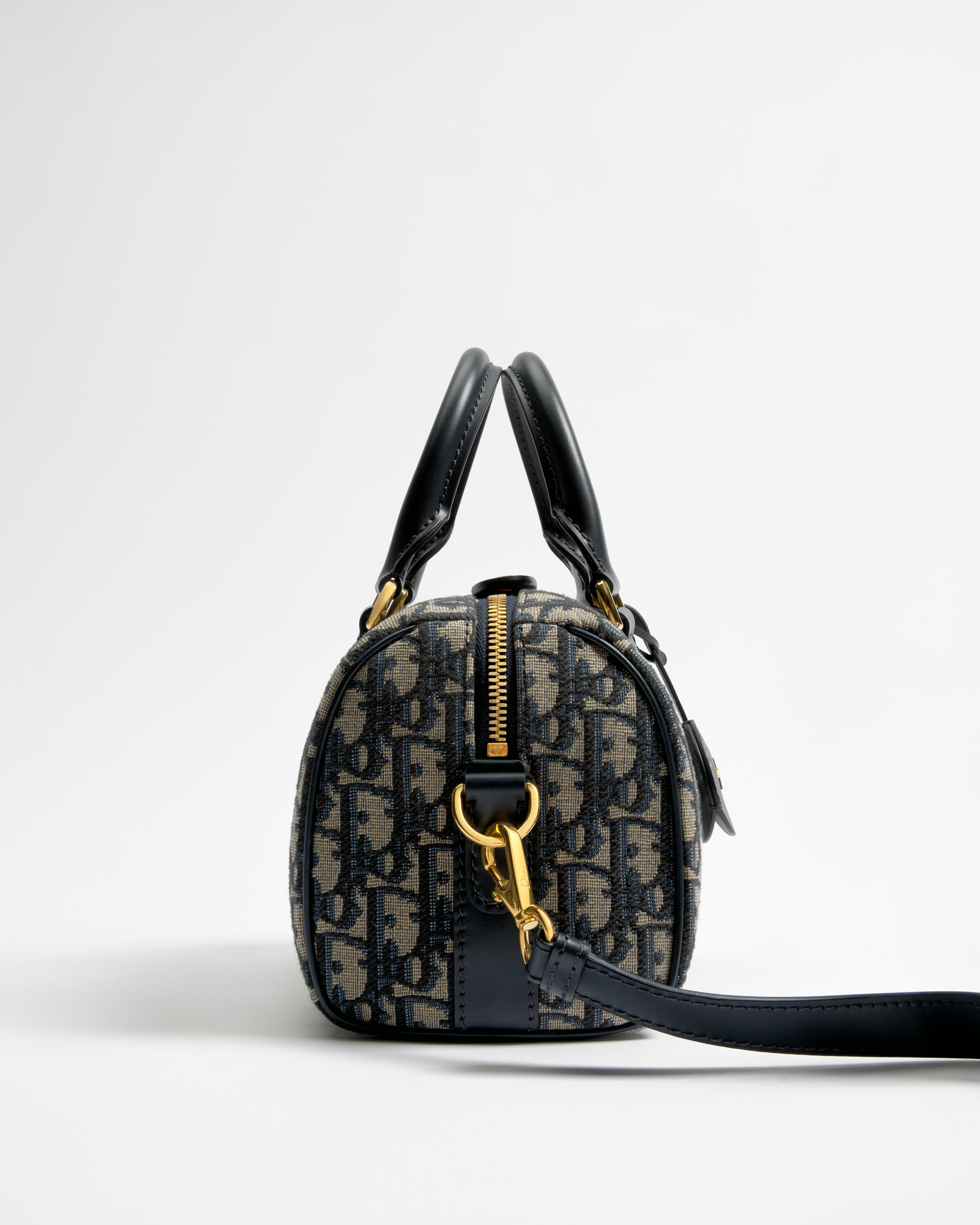 Soft Dior Groove 20 Bag Blue Dior Oblique Jacquard E10