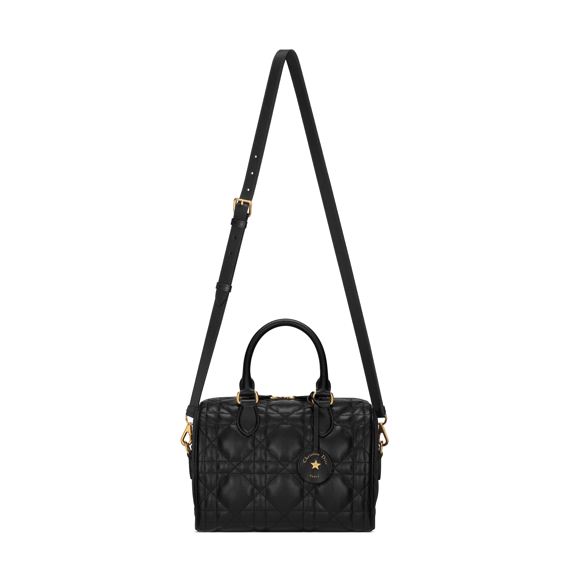 Sac Soft Dior Groove 25 Cuir de veau Macrocannage noir E07