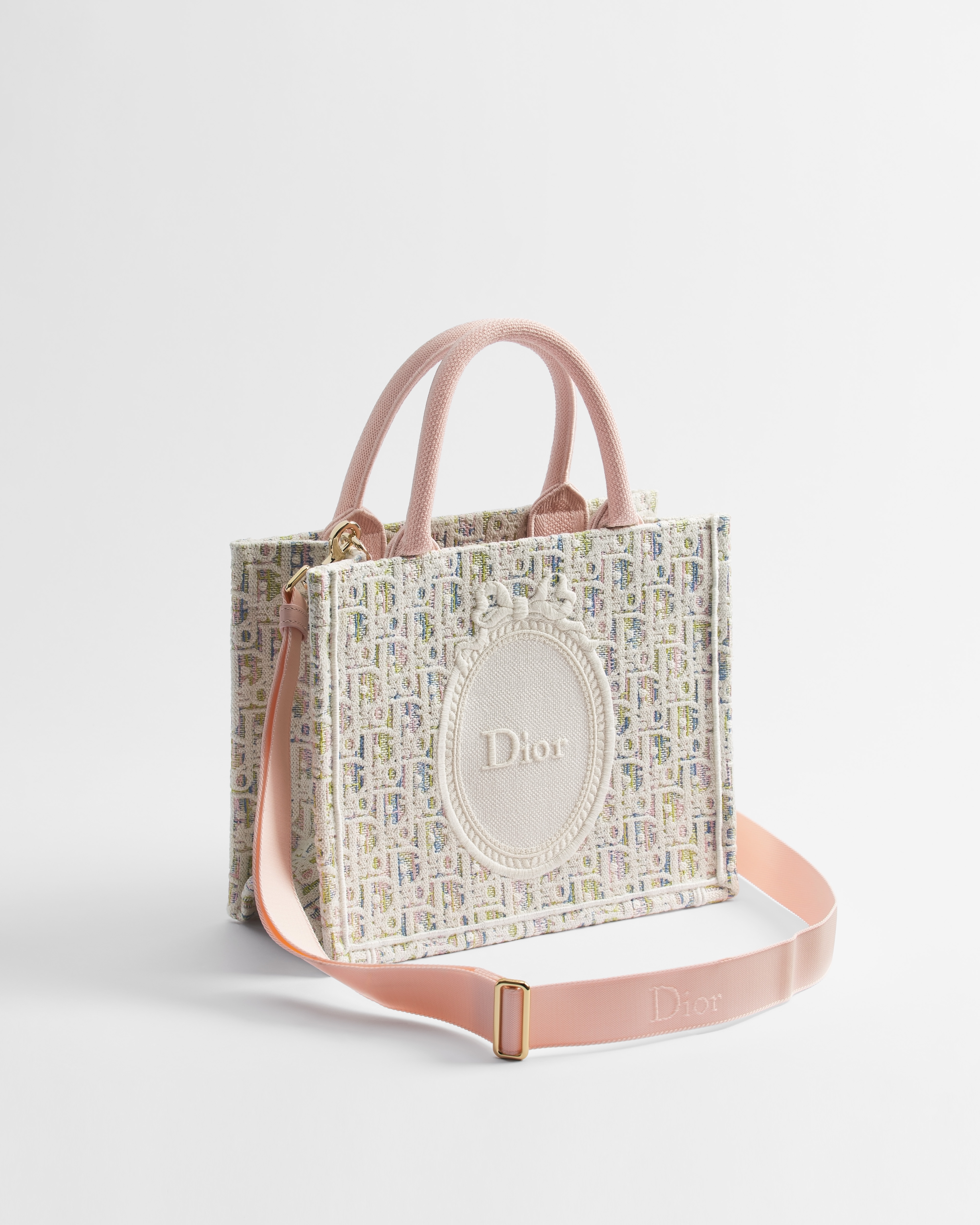 Small Dior Book Tote with Strap