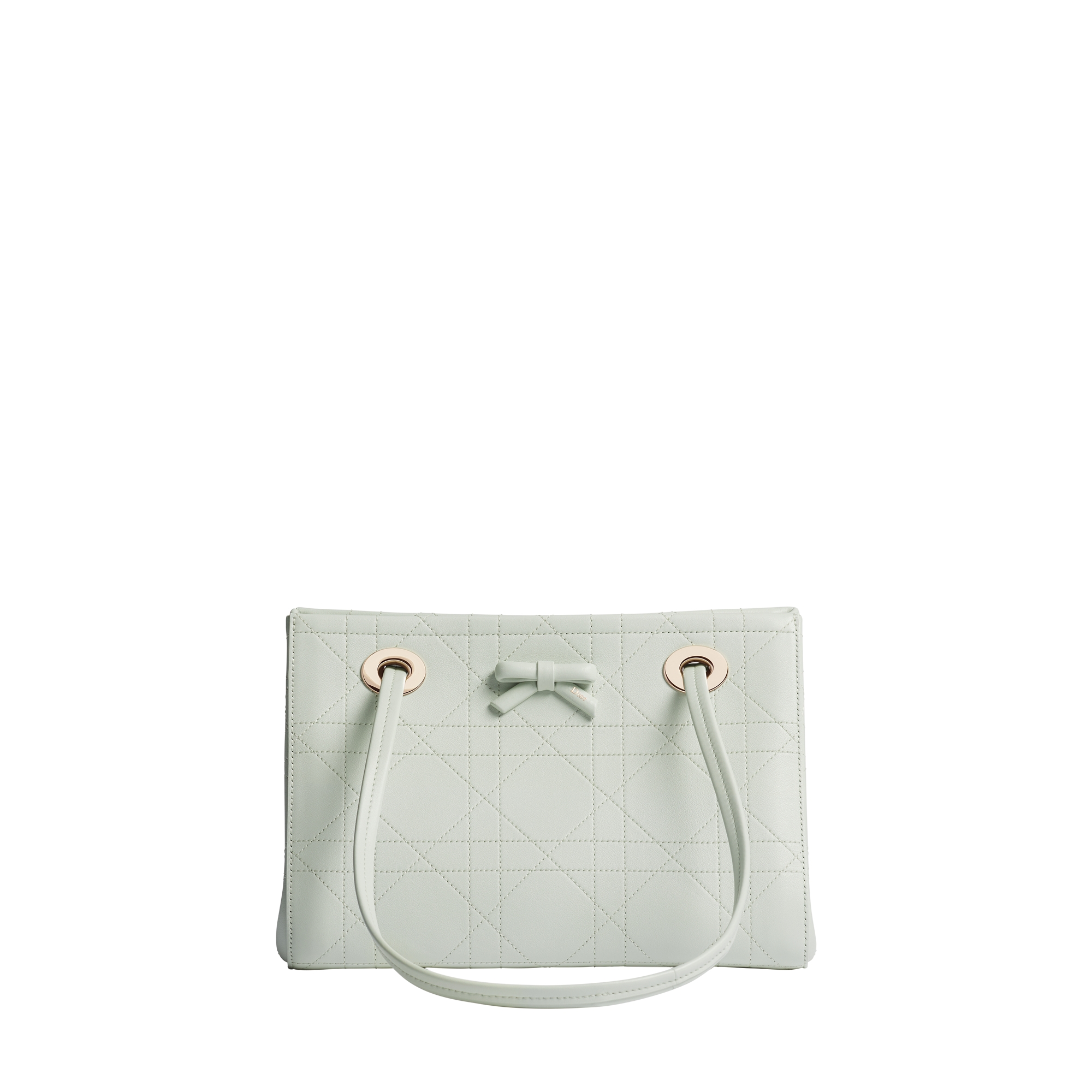  Soupir Green Flat Cannage Calfskin