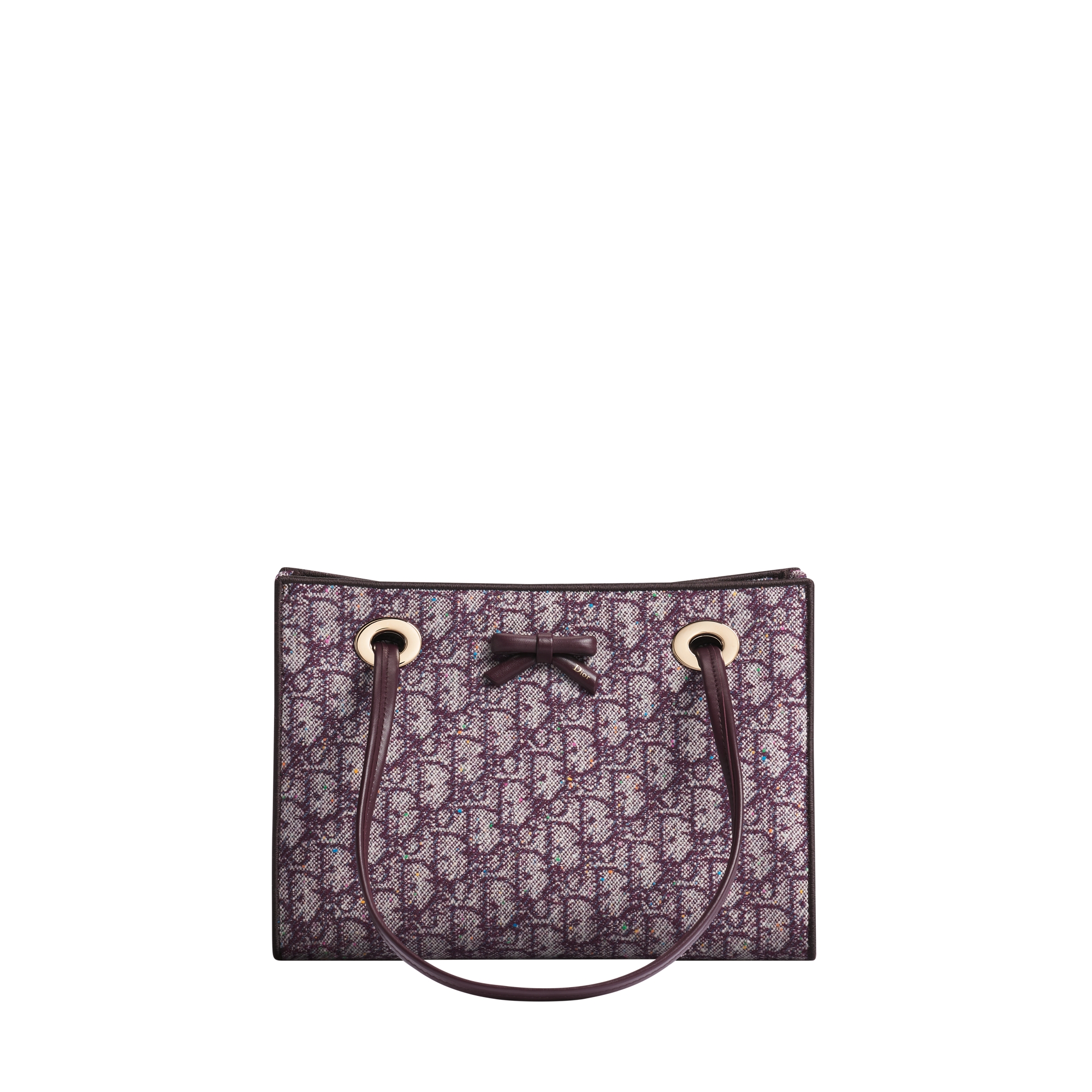 Dior Promenade ショッピングバッグ スモール プラムパープル