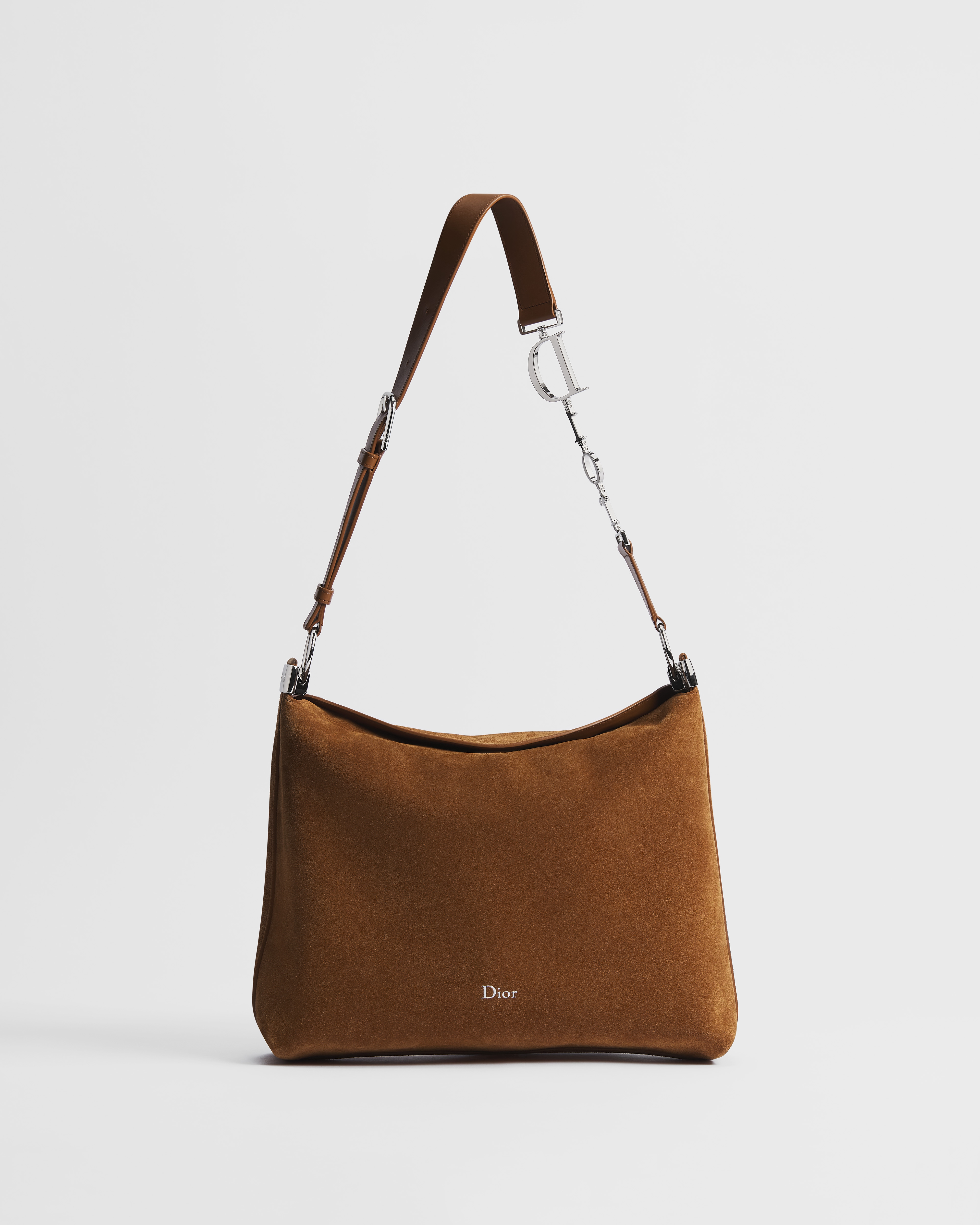 Bolso mediano Diorly Ante de piel de becerro en dorado Saddle E01