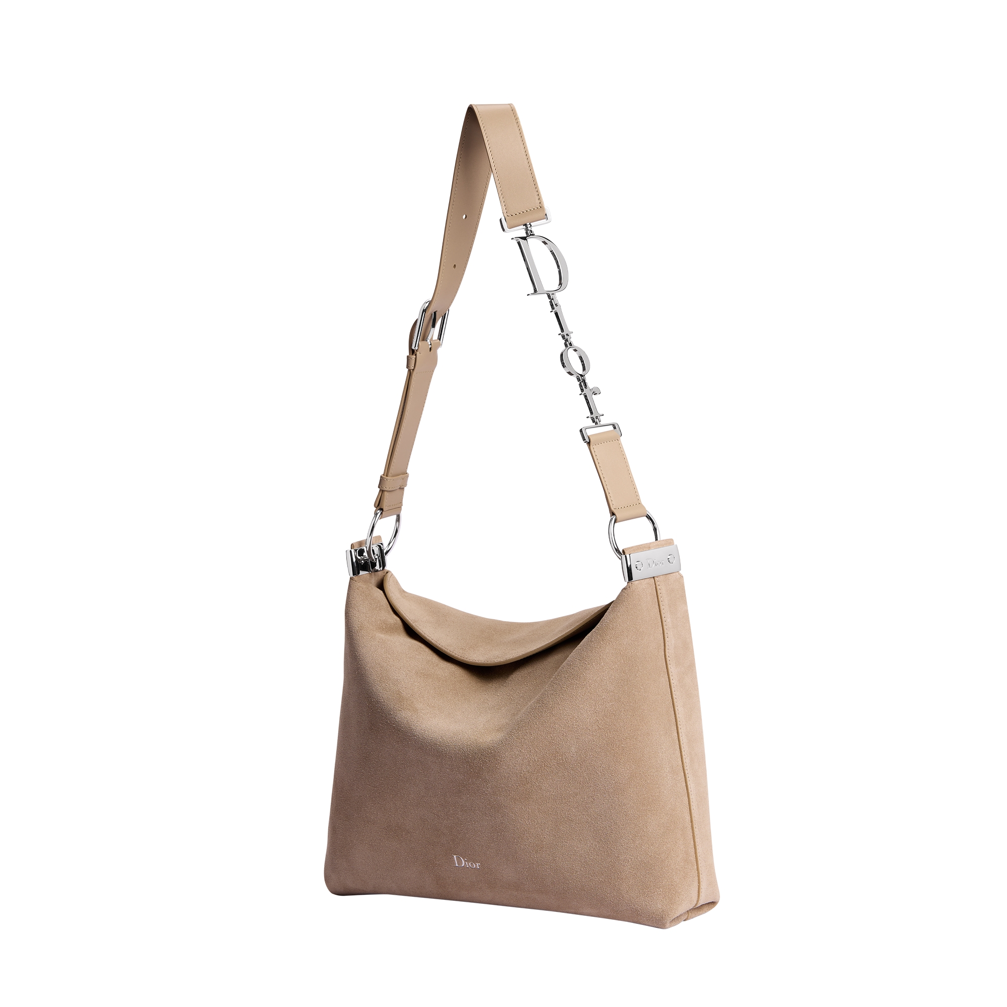 Medium Diorly Bag Sabbia Suede Calfskin E03