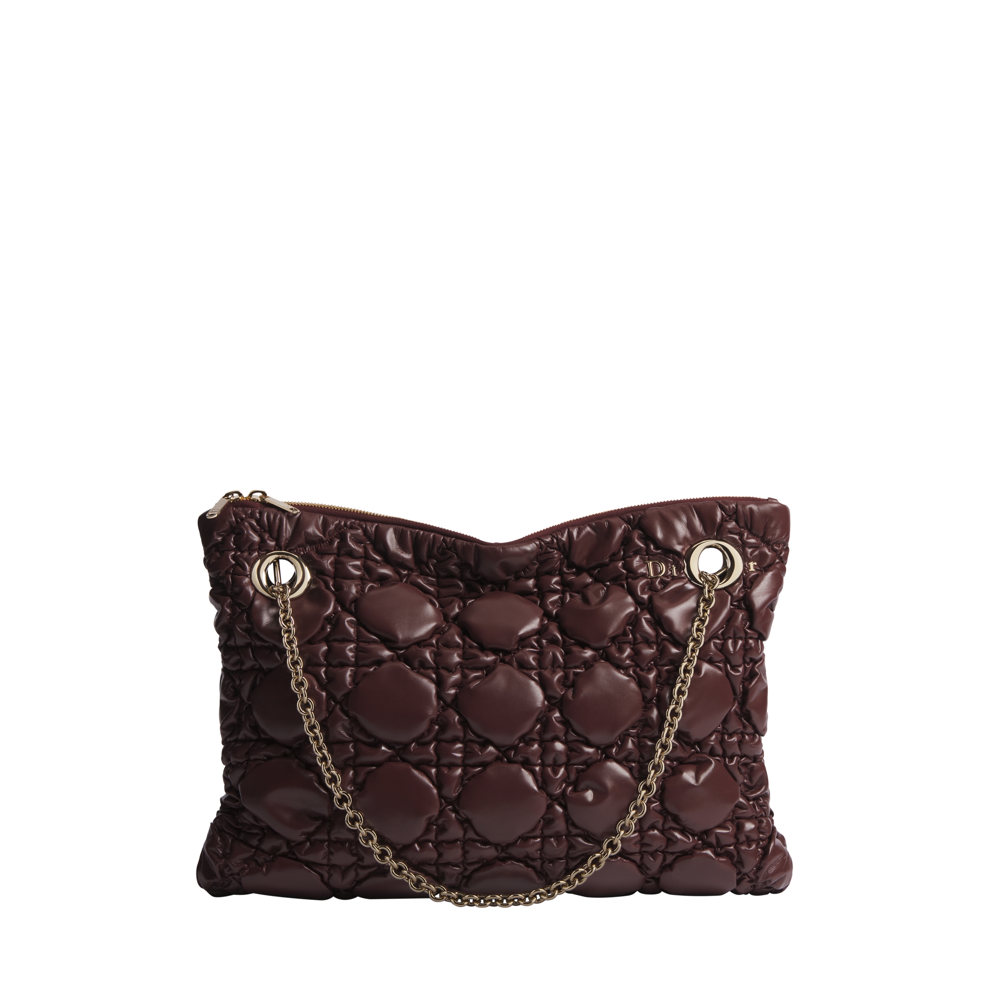  Maroon Banner Puffy Macrocannage Calfskin