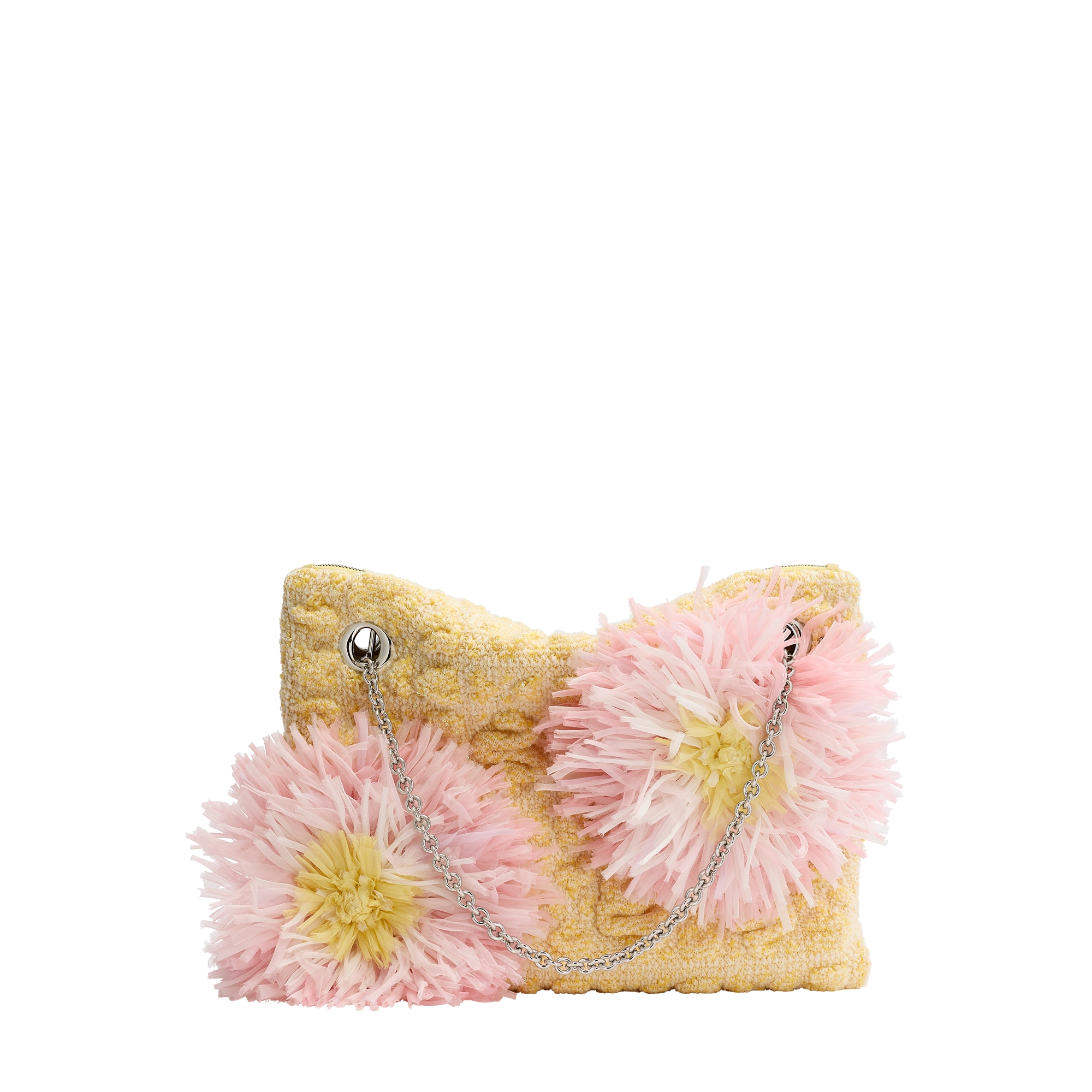 Medium Dior Milly-La-Forêt Bag Multicolor Heathered Puffy