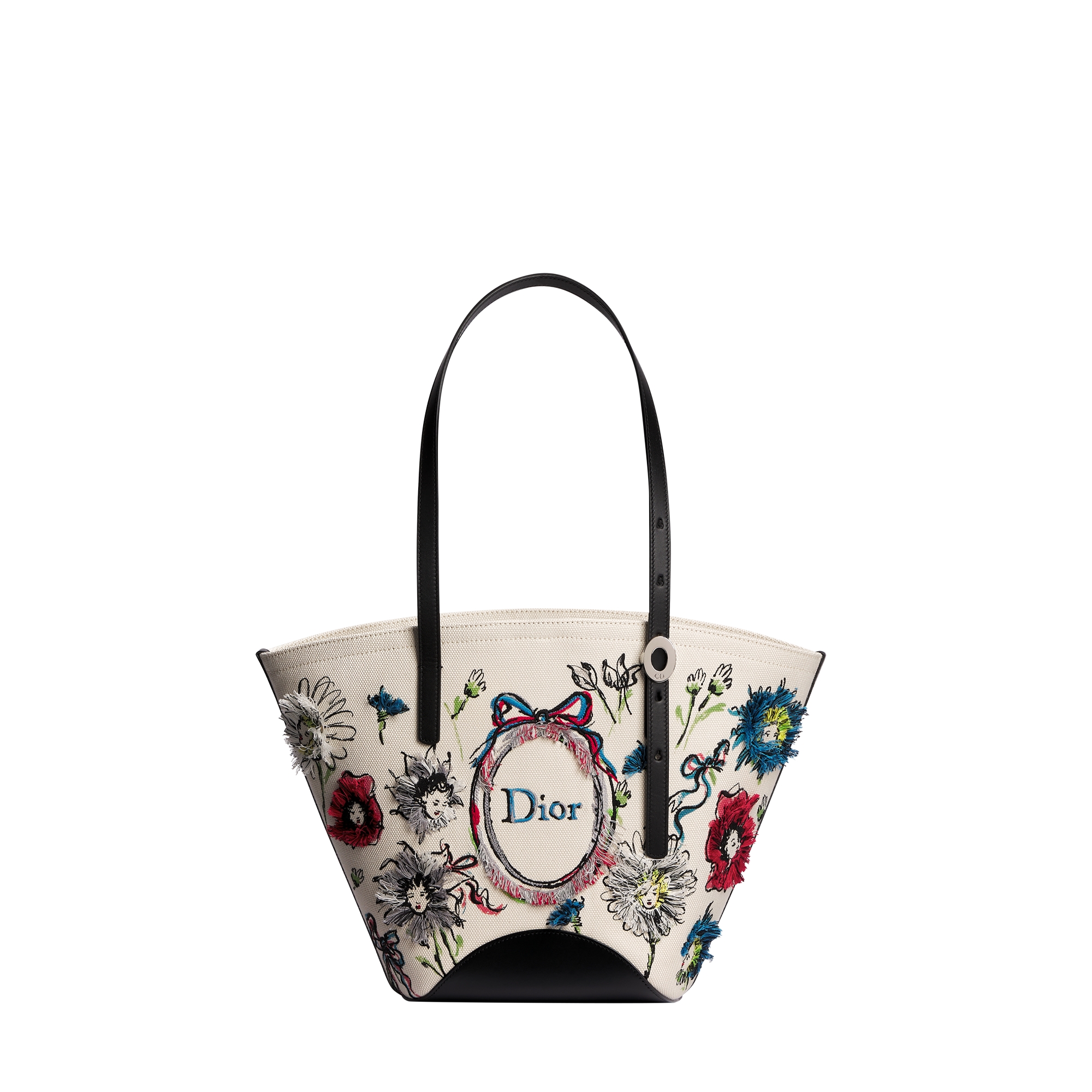Dioriviera Small Dior Blooming Bag Multicolor Brush & Bloom and