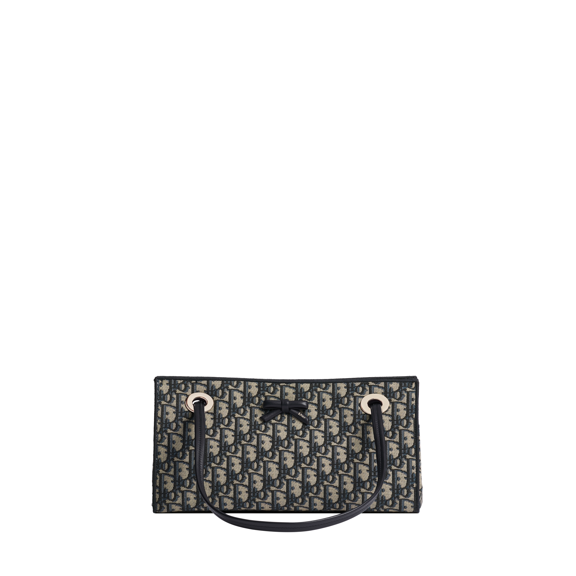 Dior Promenade East-West Shopping Bag Blue Dior Oblique Jacquard