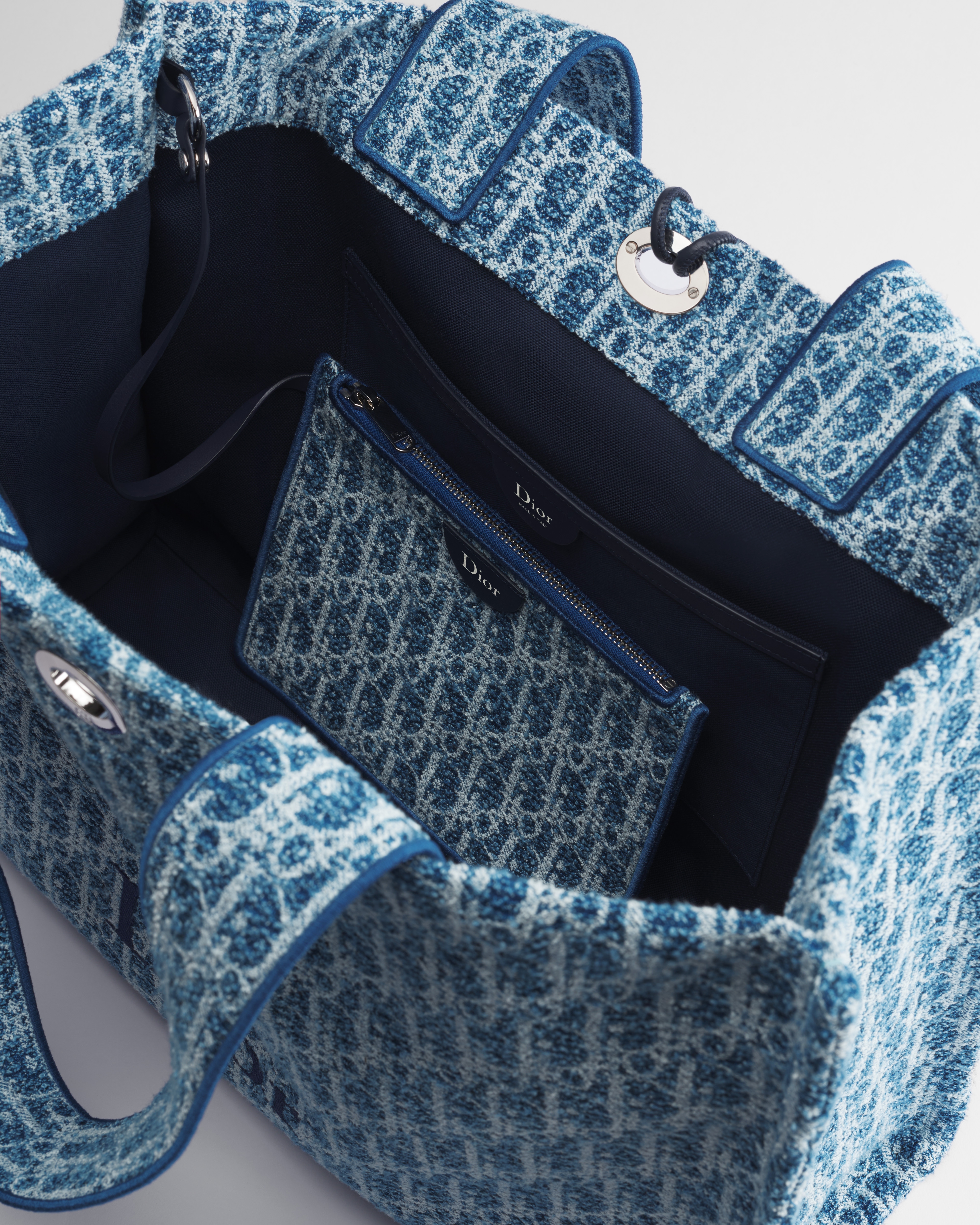Dioriviera Large Spongy Book Tote