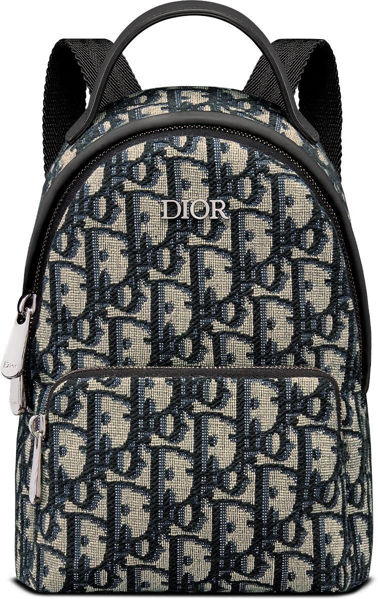 Dior black backpack best sale