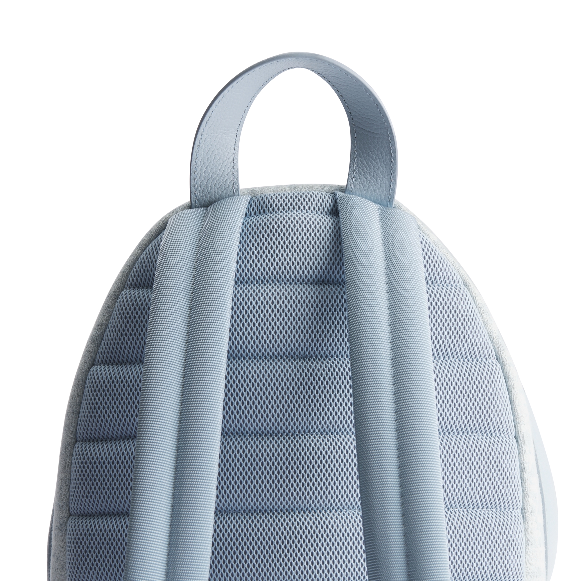 Kids' Dior Rider Backpack Light Blue Dior Oblique Jacquard E08
