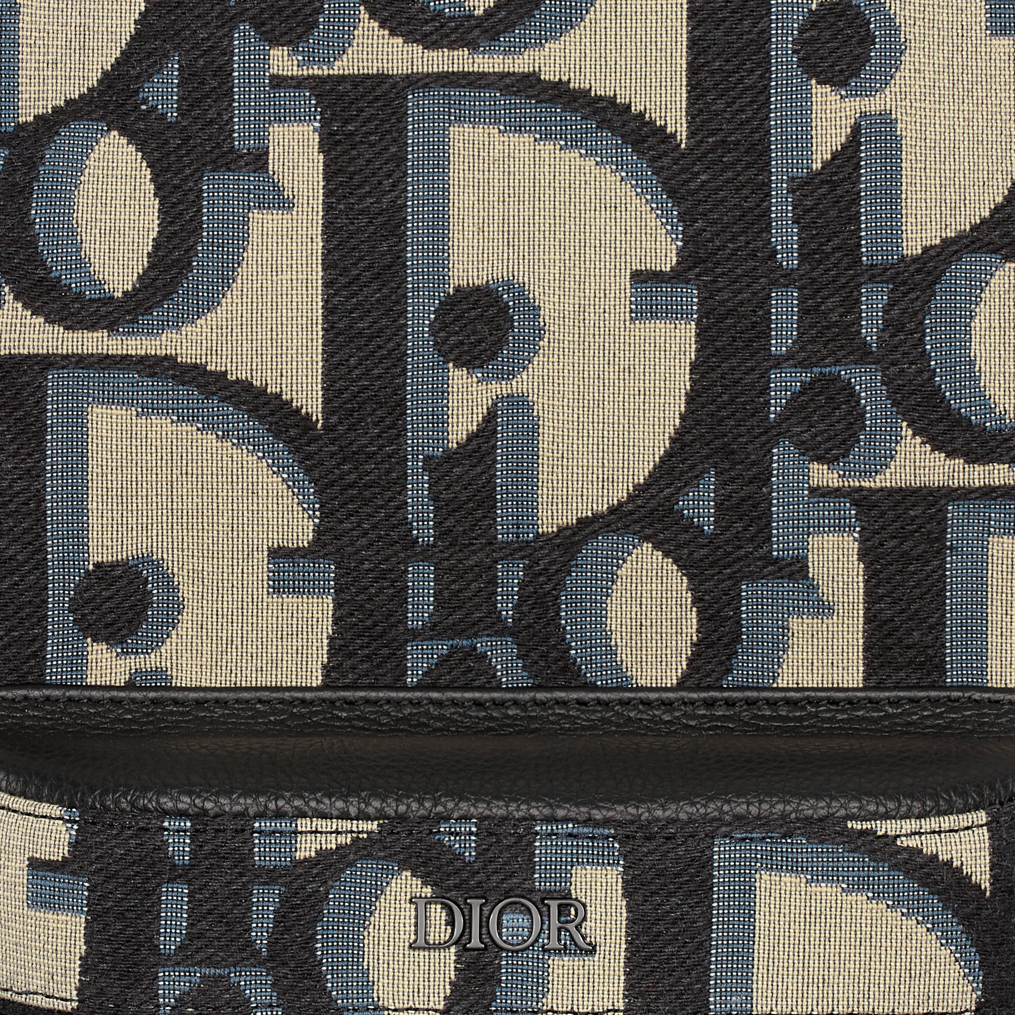 Kids' Rider Backpack Beige and Blue Maxi Dior Oblique Jacquard | DIOR
