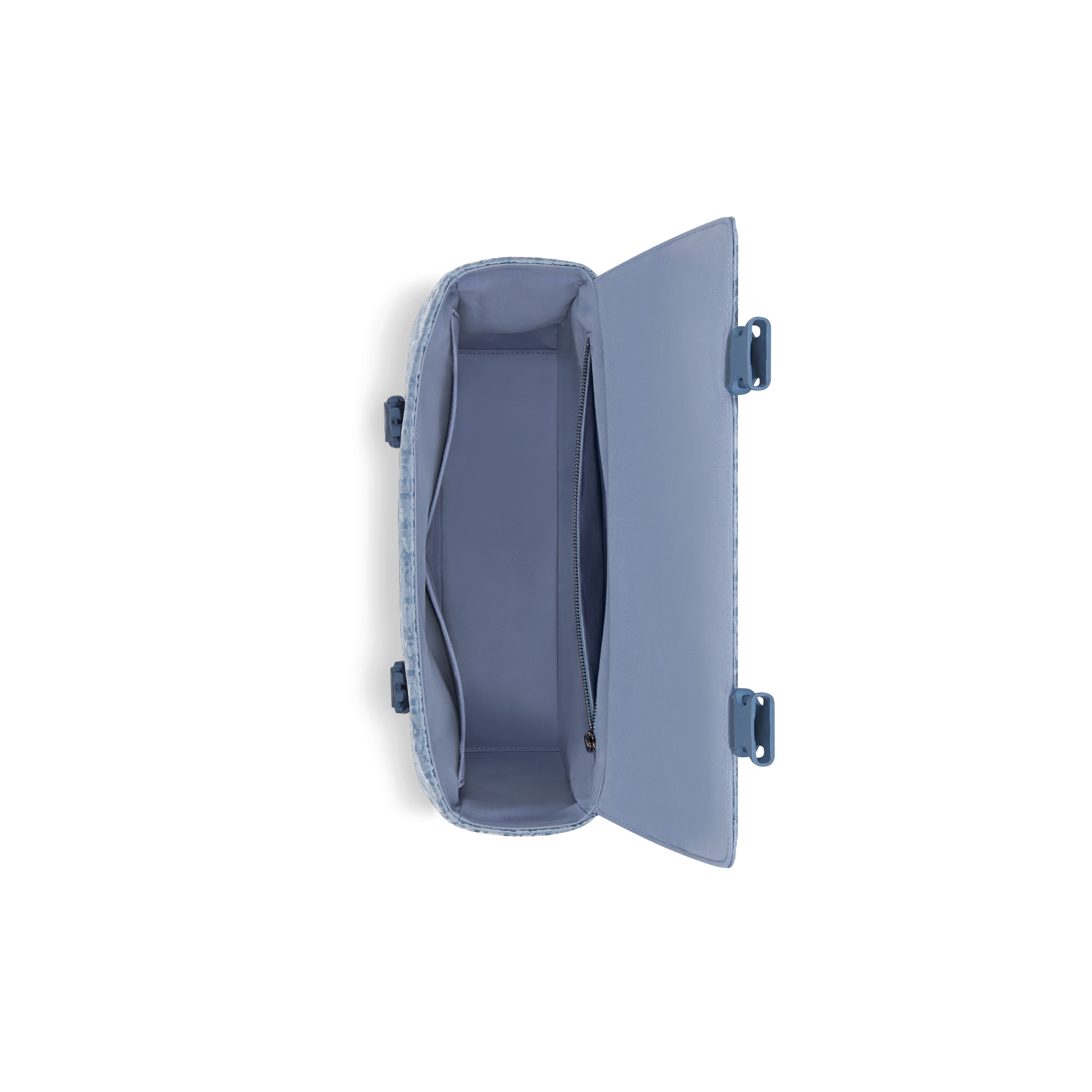 Kids' Satchel Gray-Blue Dior Oblique Water-Repellent Technical Jacquard with Satin Finish E06