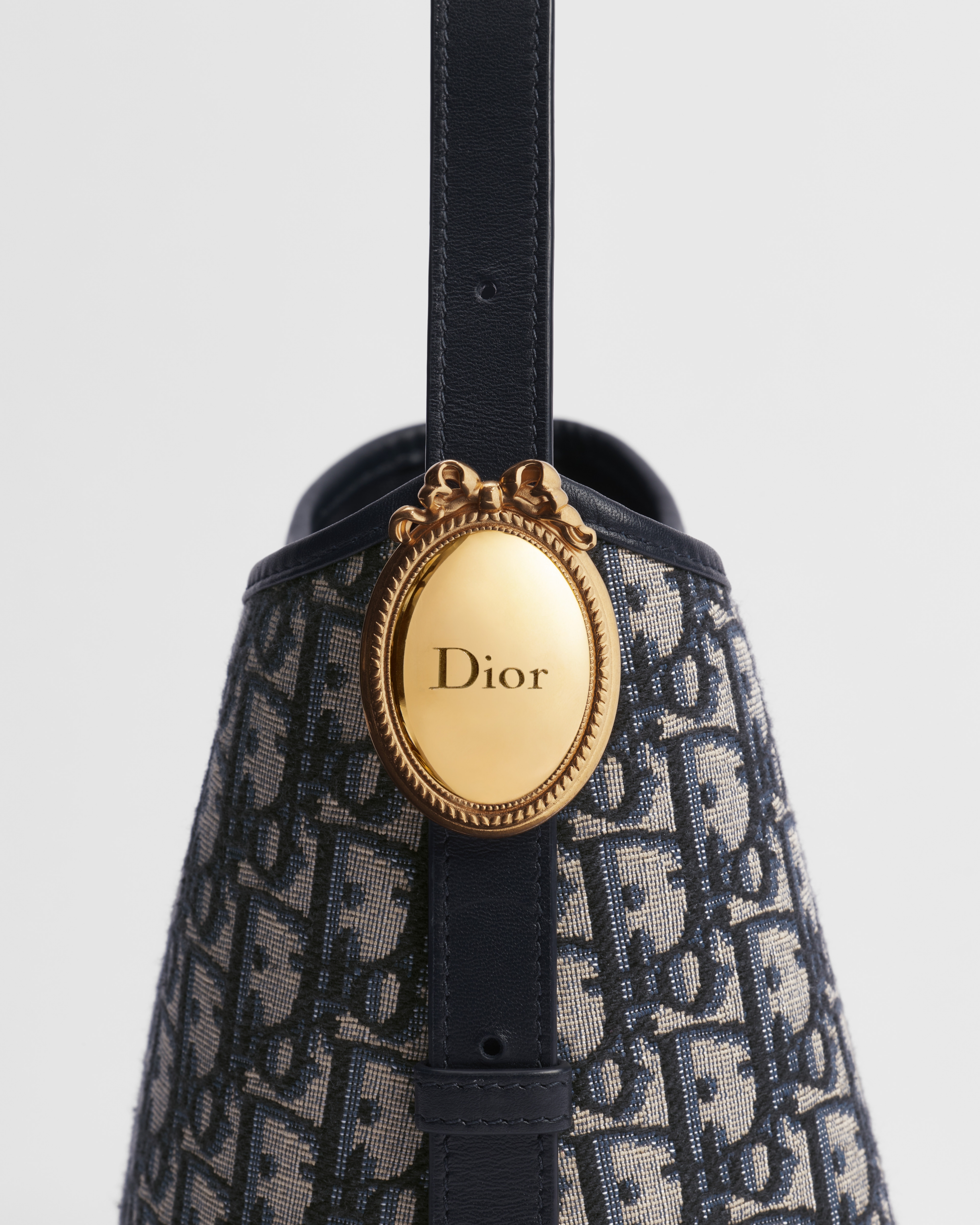 Small Dior Médaillon Bucket Bag