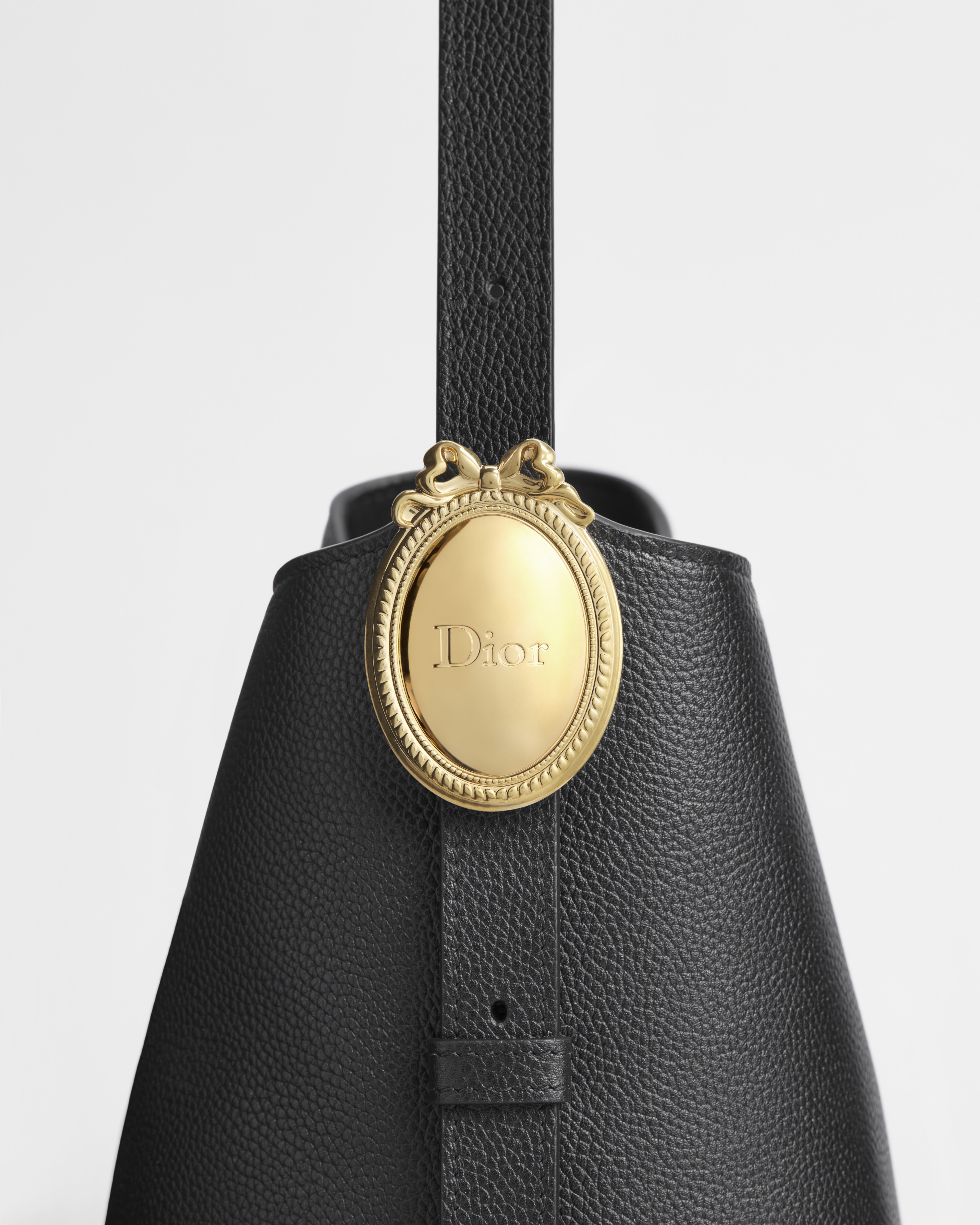 Small Dior Médaillon Bucket Bag
