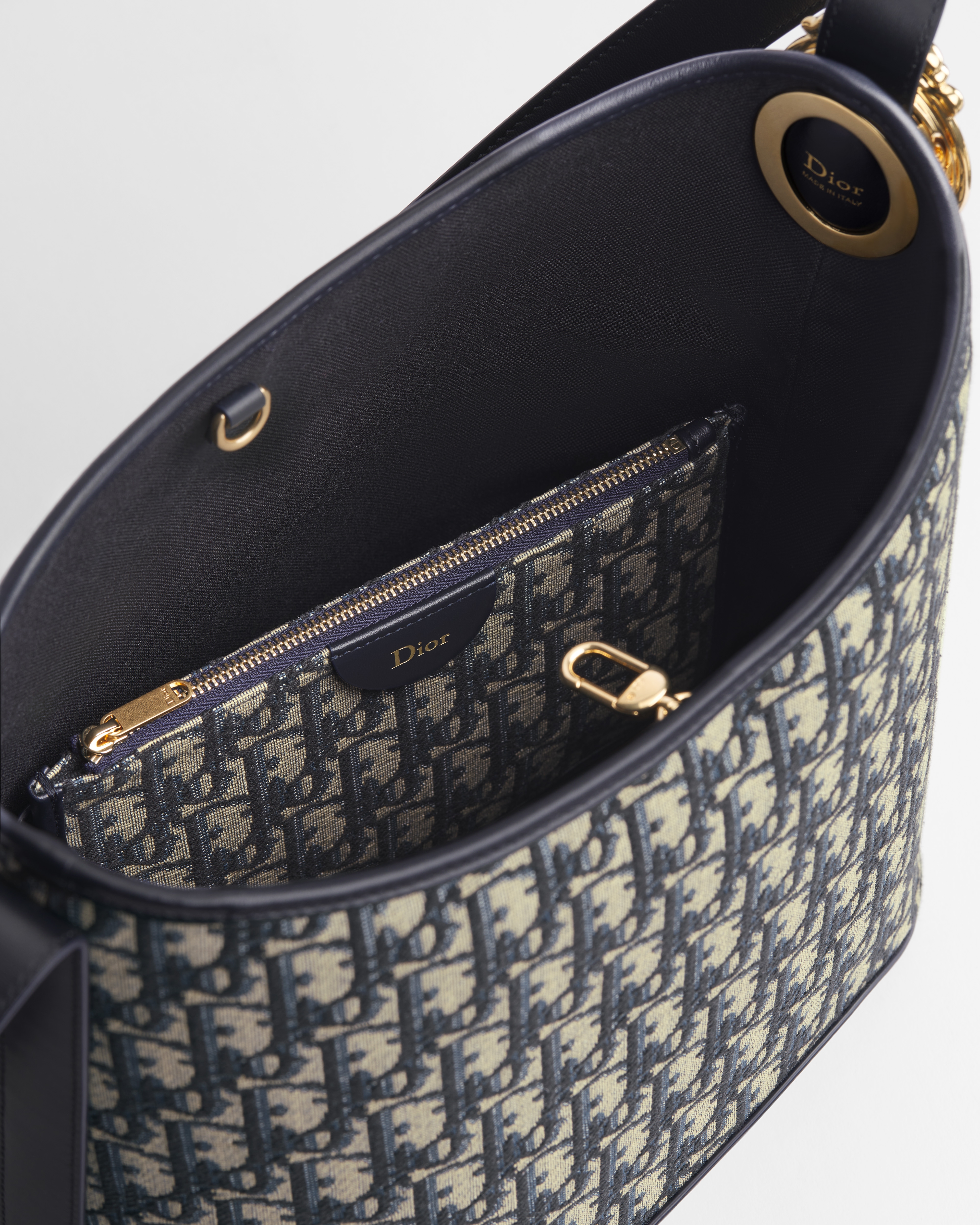 Borsa a secchiello media Dior Médaillon