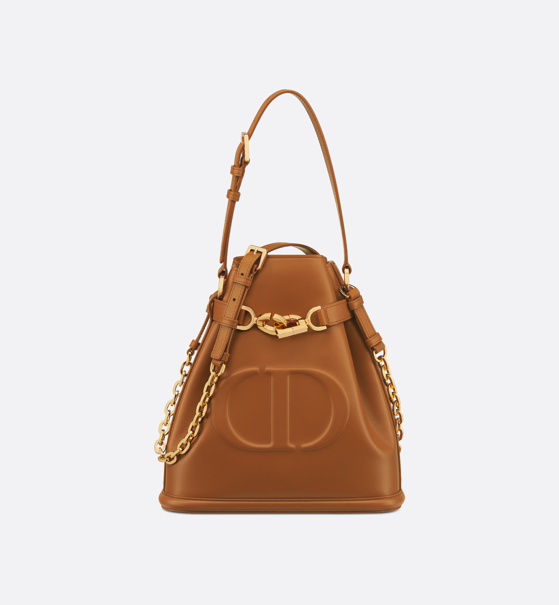 Medium C'est Dior Bag Golden Saddle CD-Embossed Calfskin | DIOR Medium C'est Dior Bag Golden Saddle CD-Embossed Calfskin | DIOR