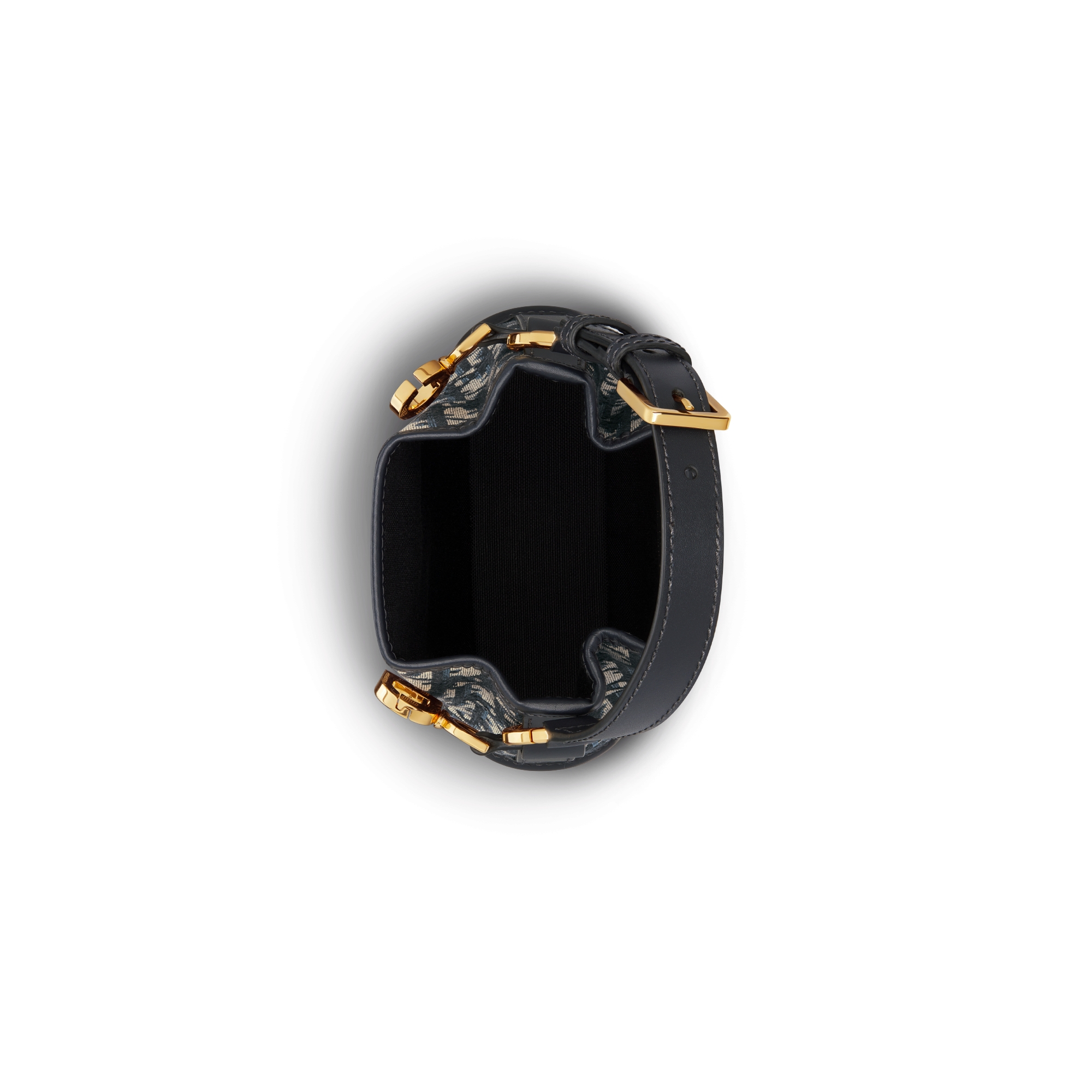 C'est Dior 스몰 백 블루 Dior Oblique 자카드 E06