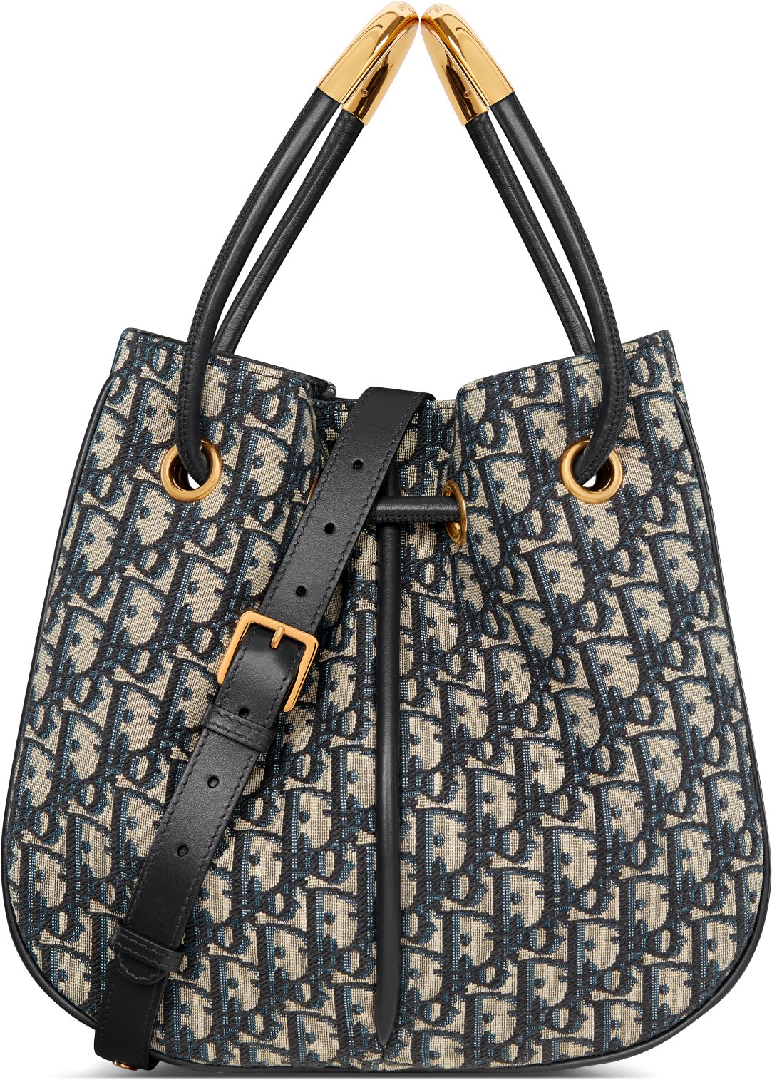 Medium Dior Nolita Bag Blue Dior Oblique Jacquard DIOR