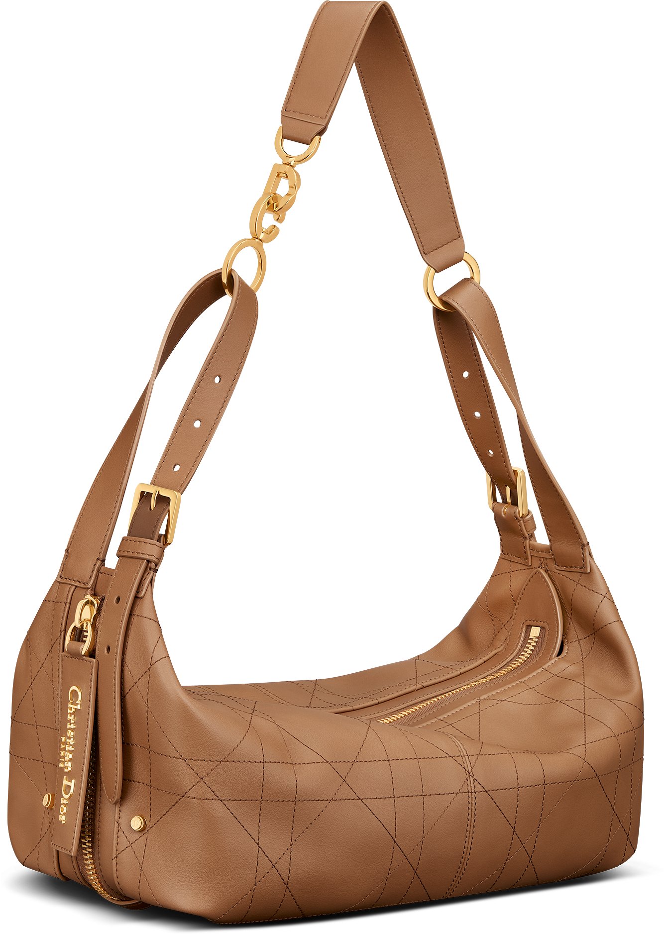 Sac D-Journey Medium en cuir de veau lisse vintage aria_woman_viewcode_e01