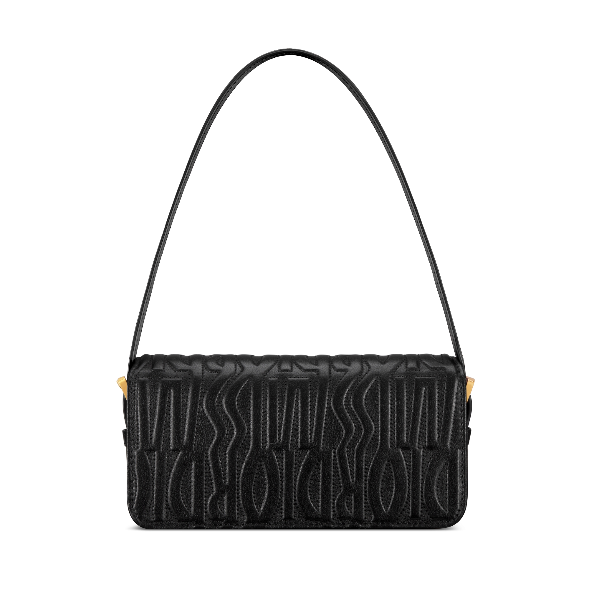 Miss Dior Flap Bag Black Quilted Miss Dior Allover Calfskin | DIOR
