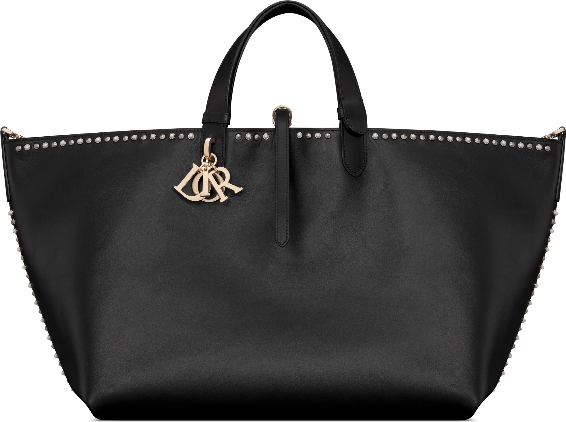 CD Toujours  Bag 29 Diamond Black Beige Leather
