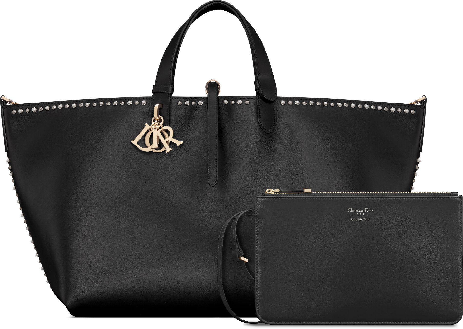 Dior 2025 Bow Bag 28cm Black Leather 272519 main image 0