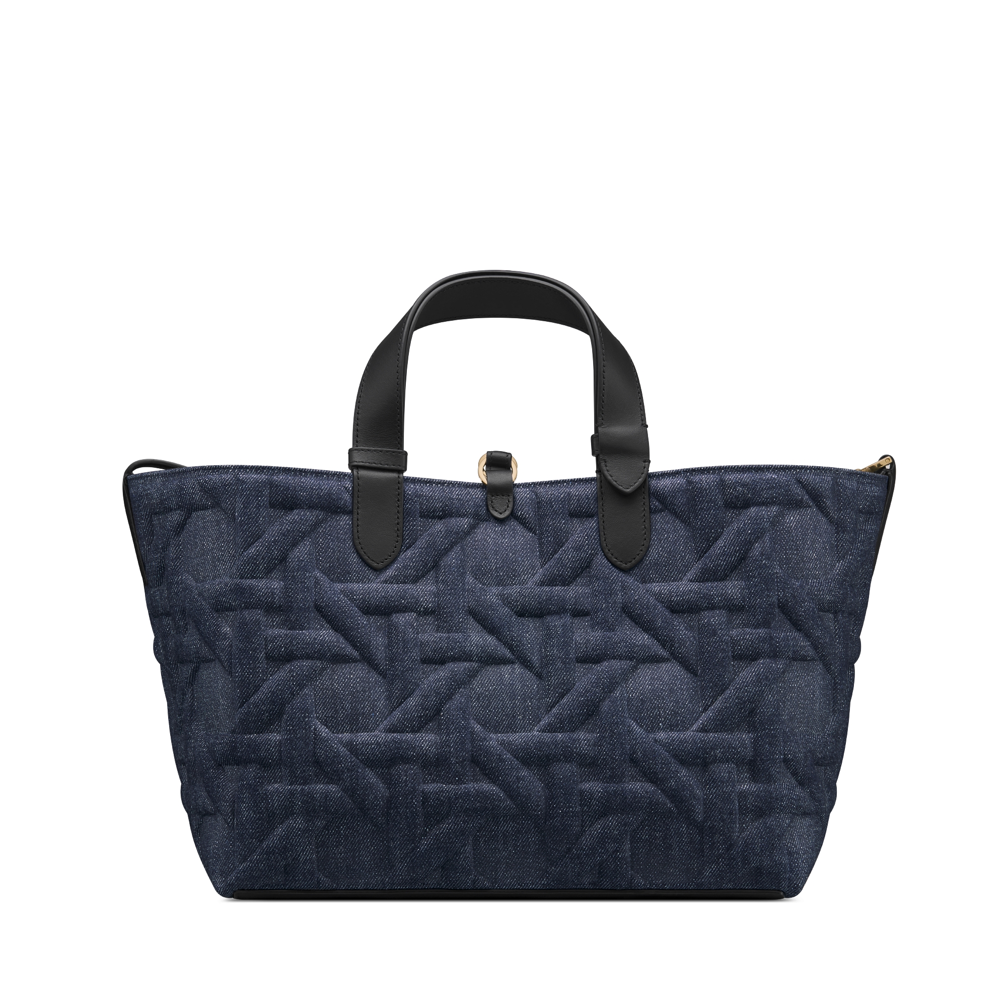MEDIUM TOUJOURS 28 BLUE DENIM OBLIQUE JACQUARD