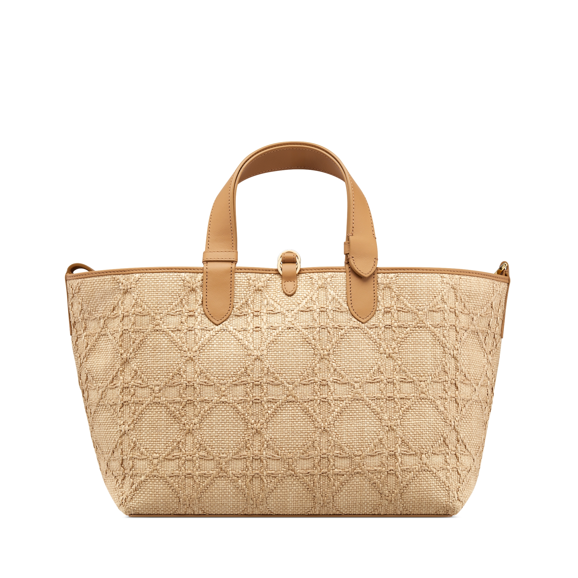 Medium Dior Toujours Bag Natural Cannage Raffia E08