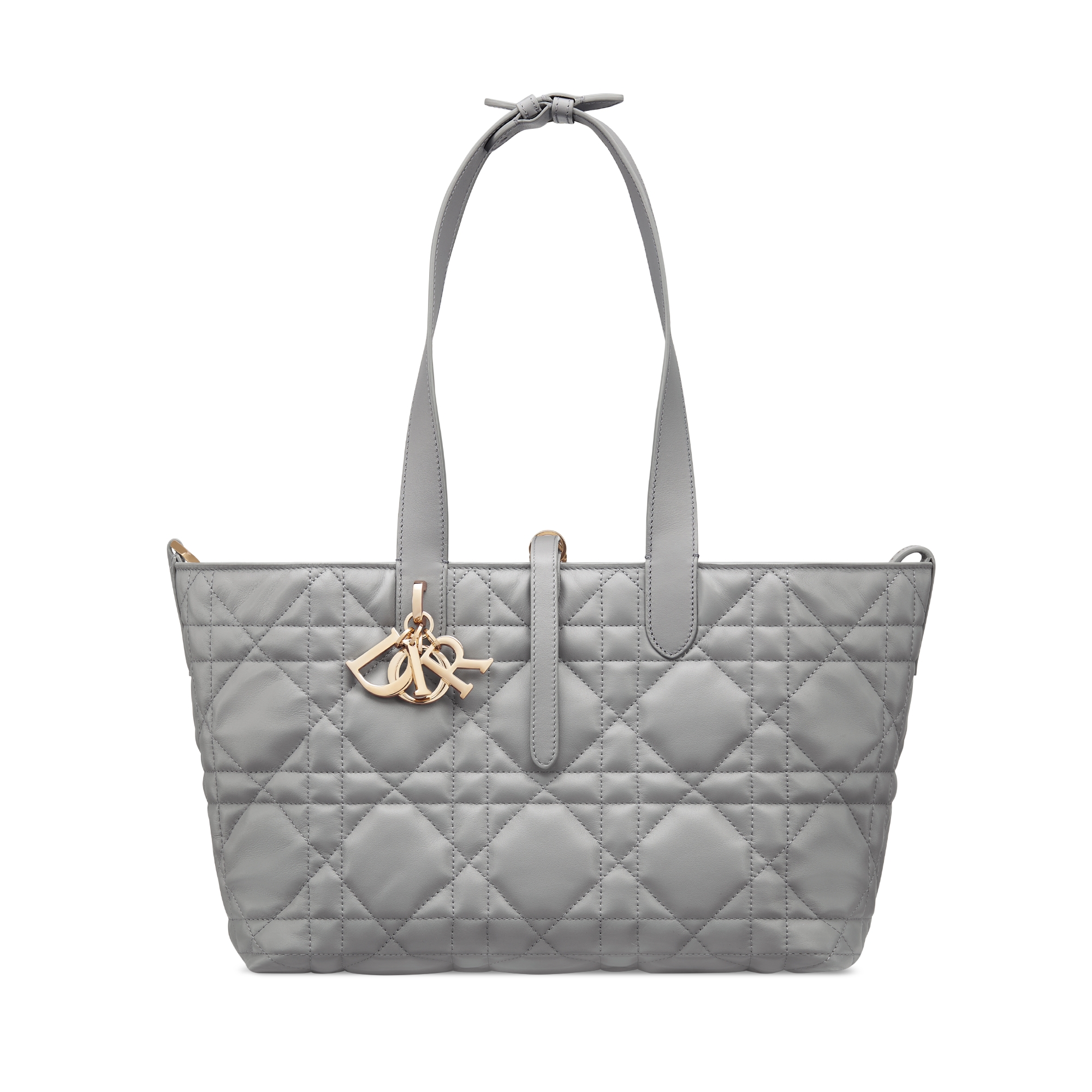 Dior Toujours 미디엄 백 앤트러사이트 그레이 매크로까나쥬 송아지 가죽 E07