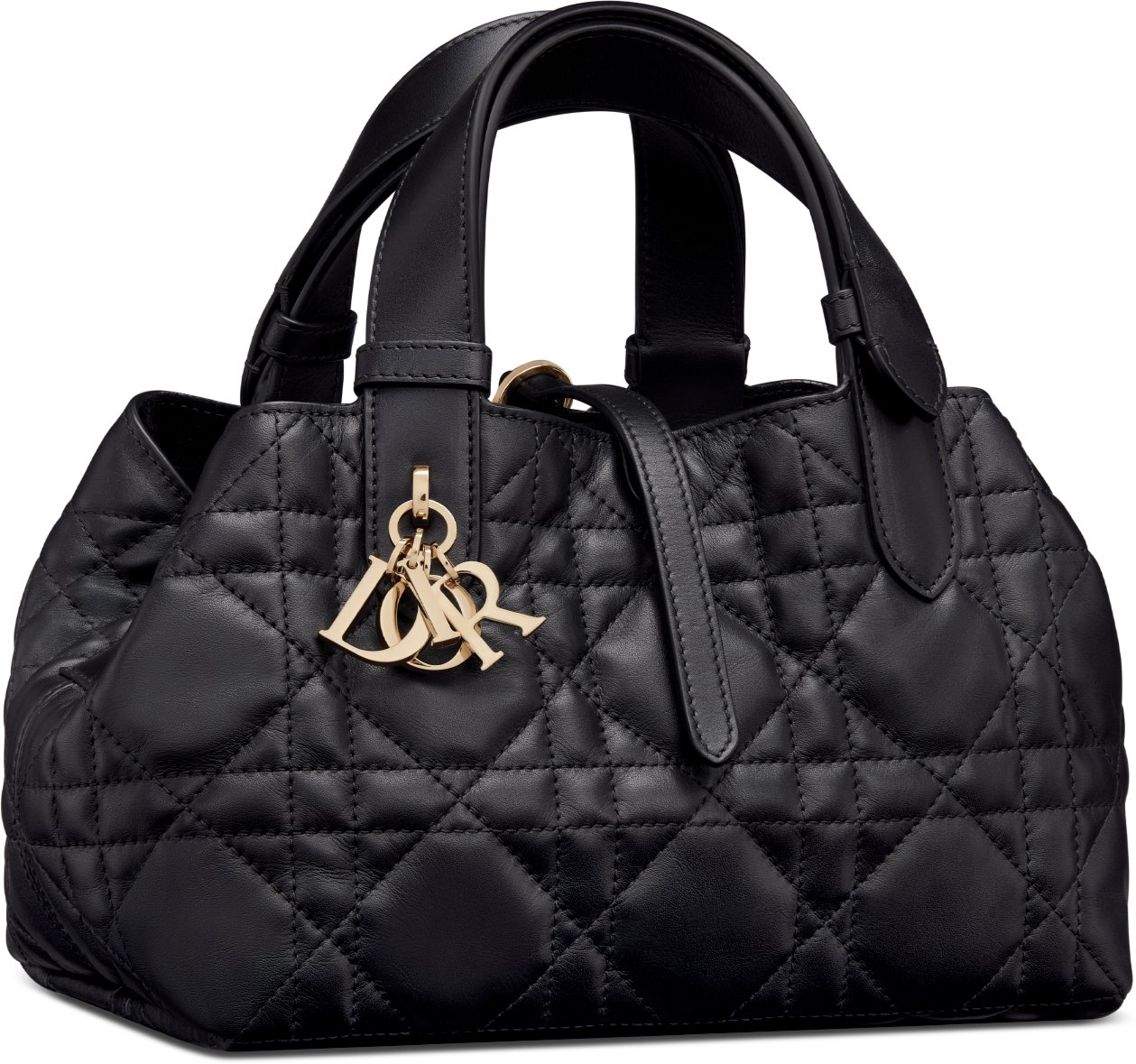 Small Dior Toujours Bag Three quarter closed view