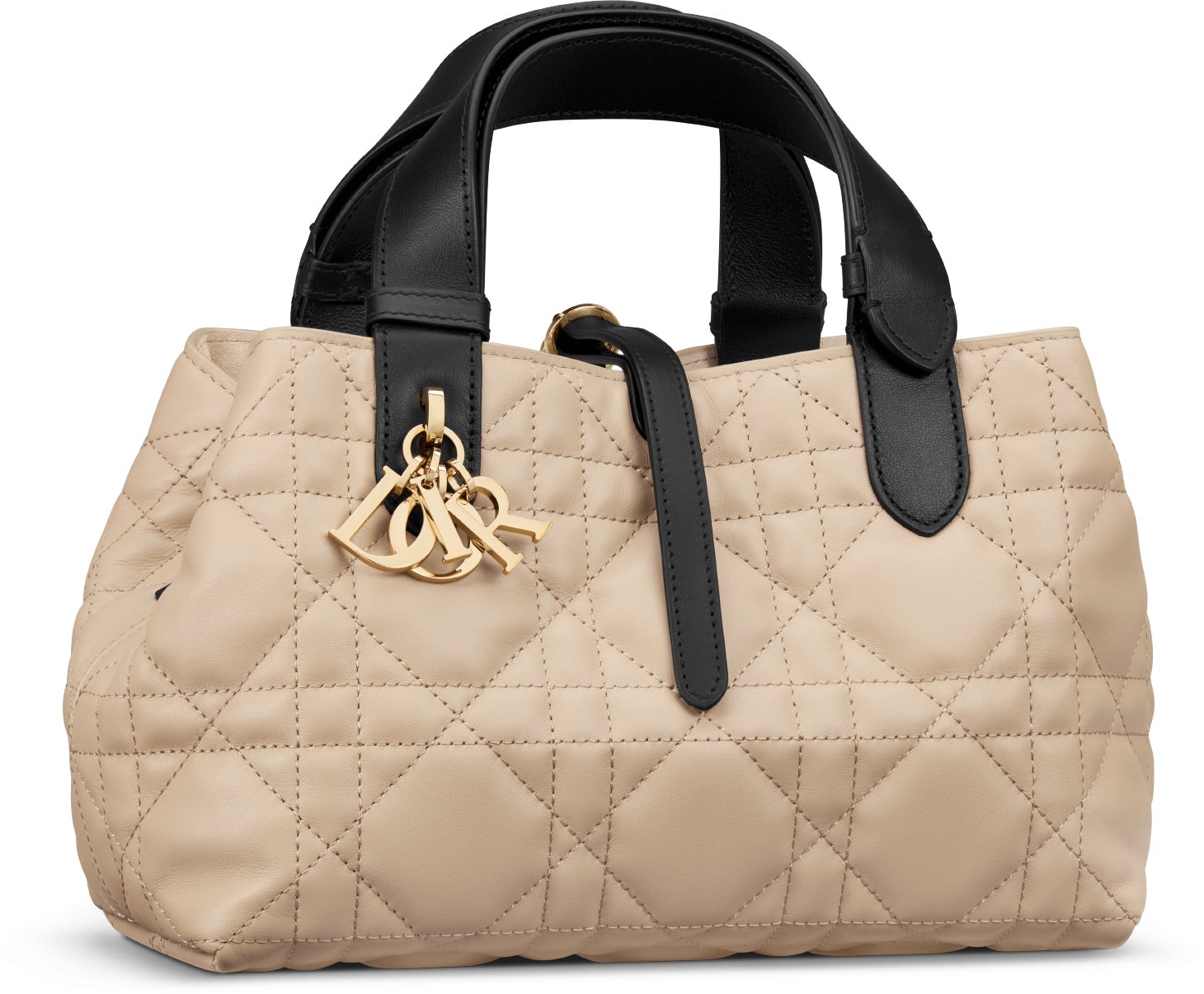 Zoom view - Image 1 - Small Dior Toujours Bag Three quarter closed view
