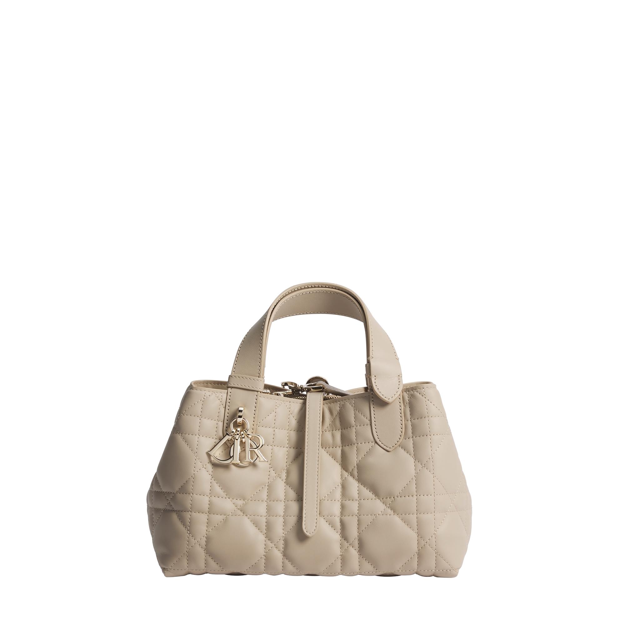  Powder Beige Macrocannage Calfskin