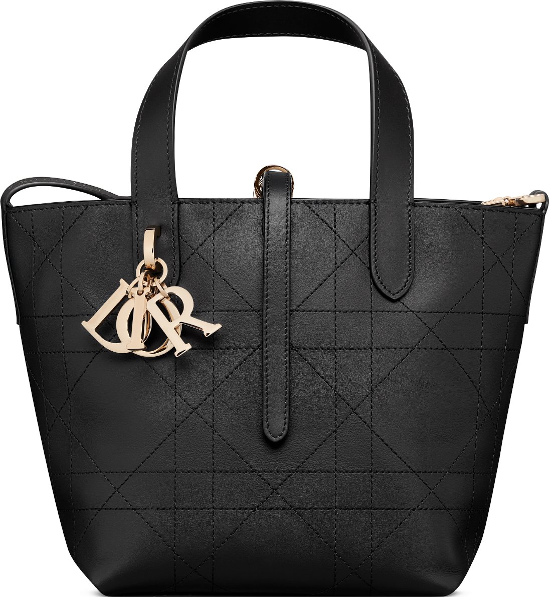 Small Dior Toujours Vertical Tote Bag Front view