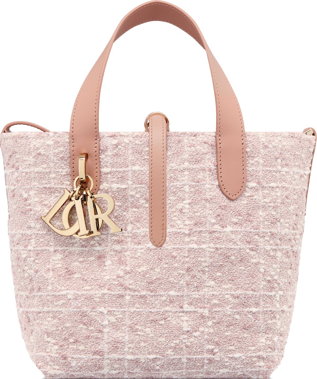 Small Dior Toujours Vertical Tote Bag Front view