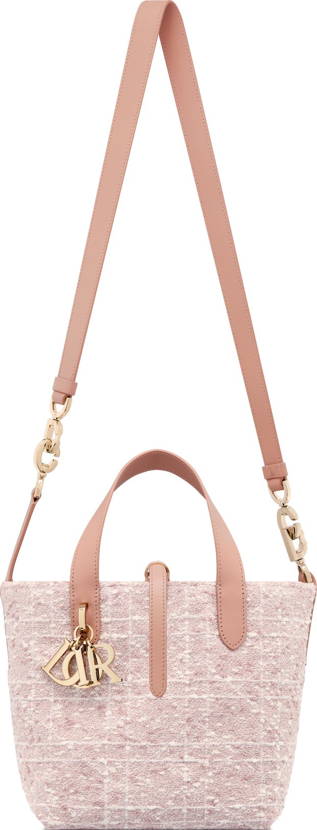 Small Dior Toujours Vertical Tote Bag Unfolded view