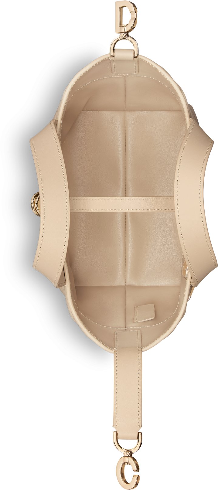Small Dior Toujours Vertical Tote Bag Top shot view