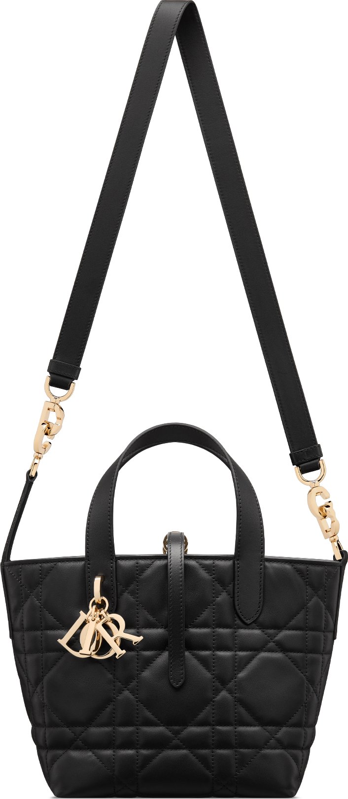 Small Dior Toujours Vertical Tote Bag Unfolded view