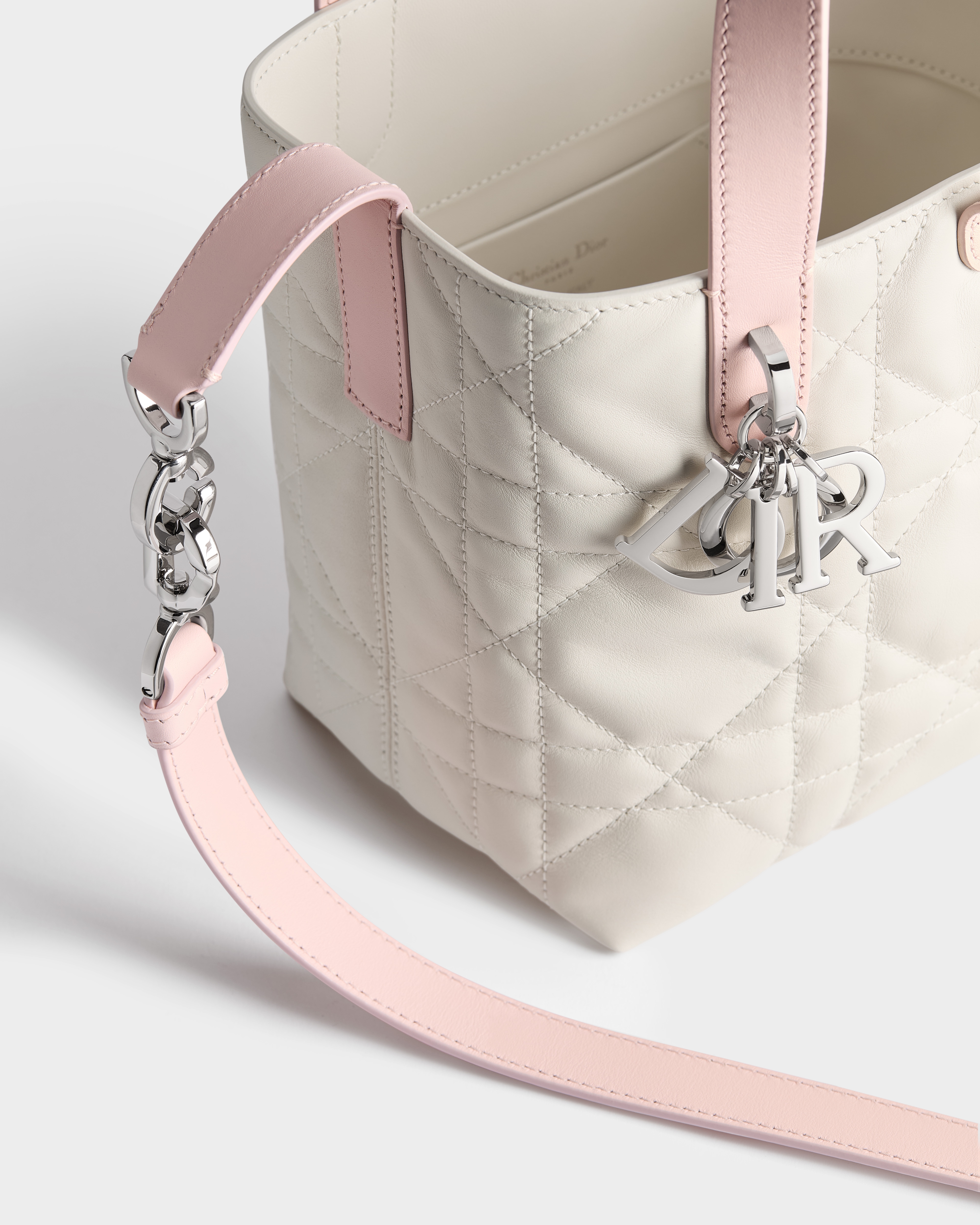 Dior Toujours バーティカル トートバッグ スモール マクロカナージュ カーフスキン E06