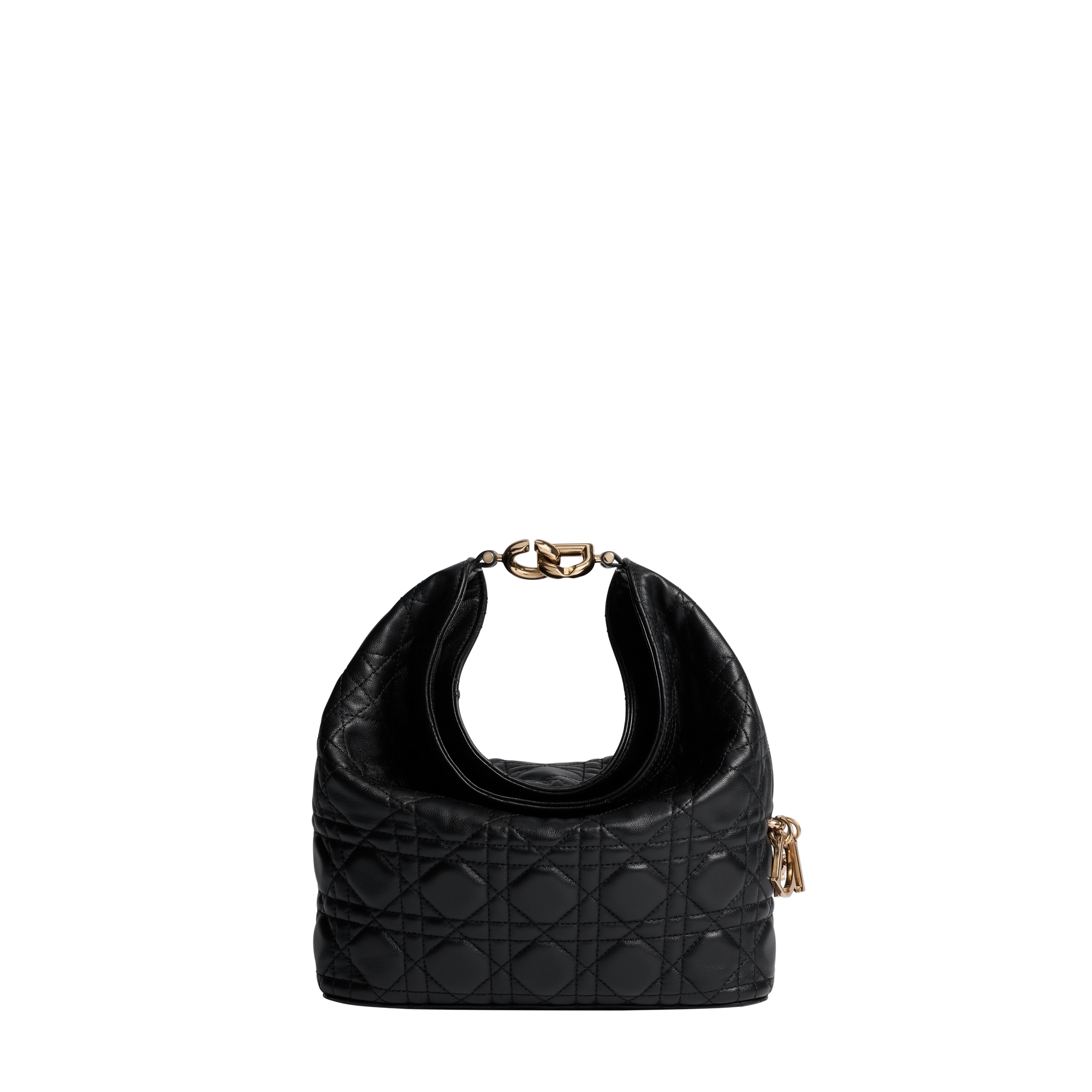  Black Cannage Lambskin