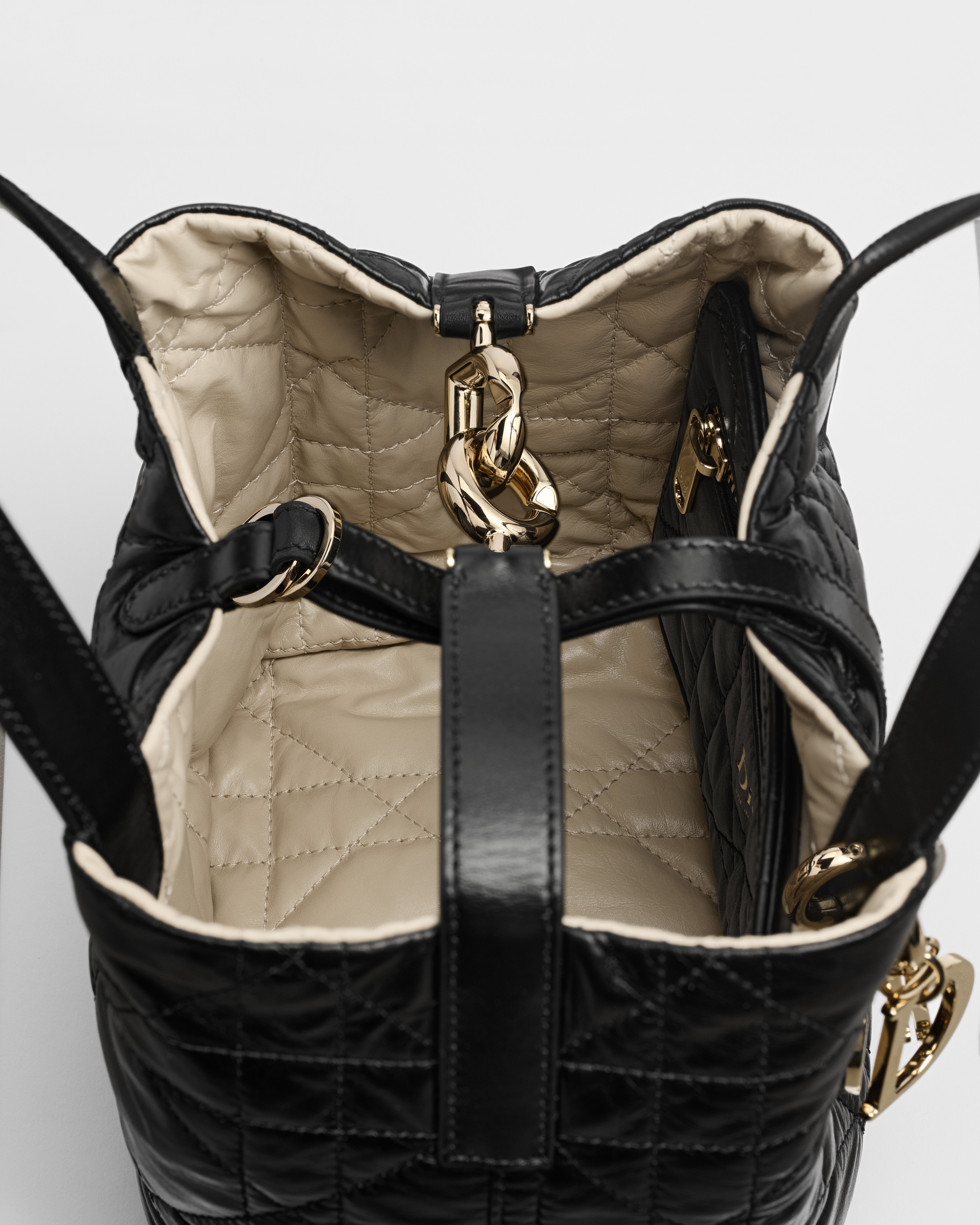 Small Dior Toujours Reversible Vertical Tote Bag