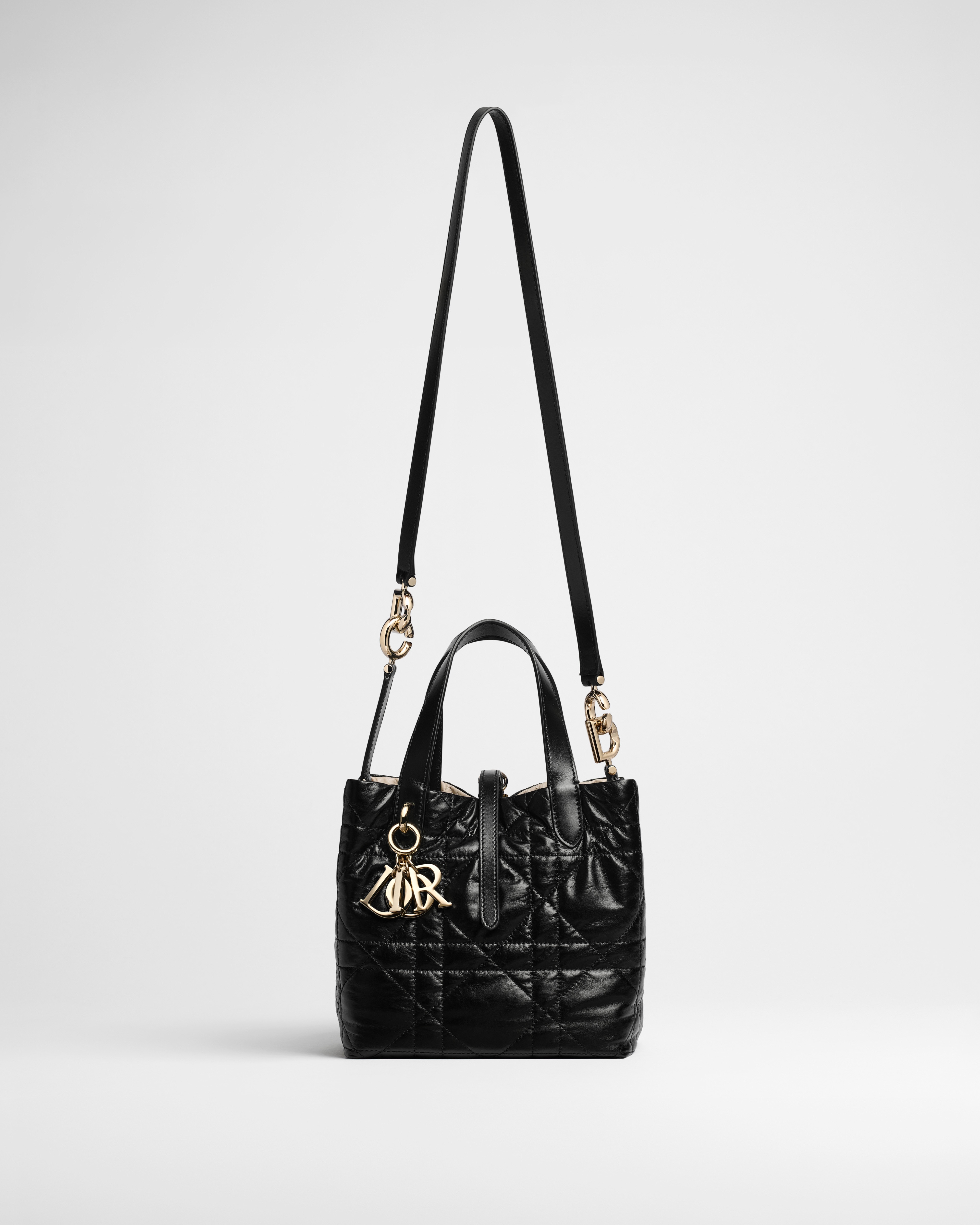 Small Dior Toujours Reversible Vertical Tote Bag