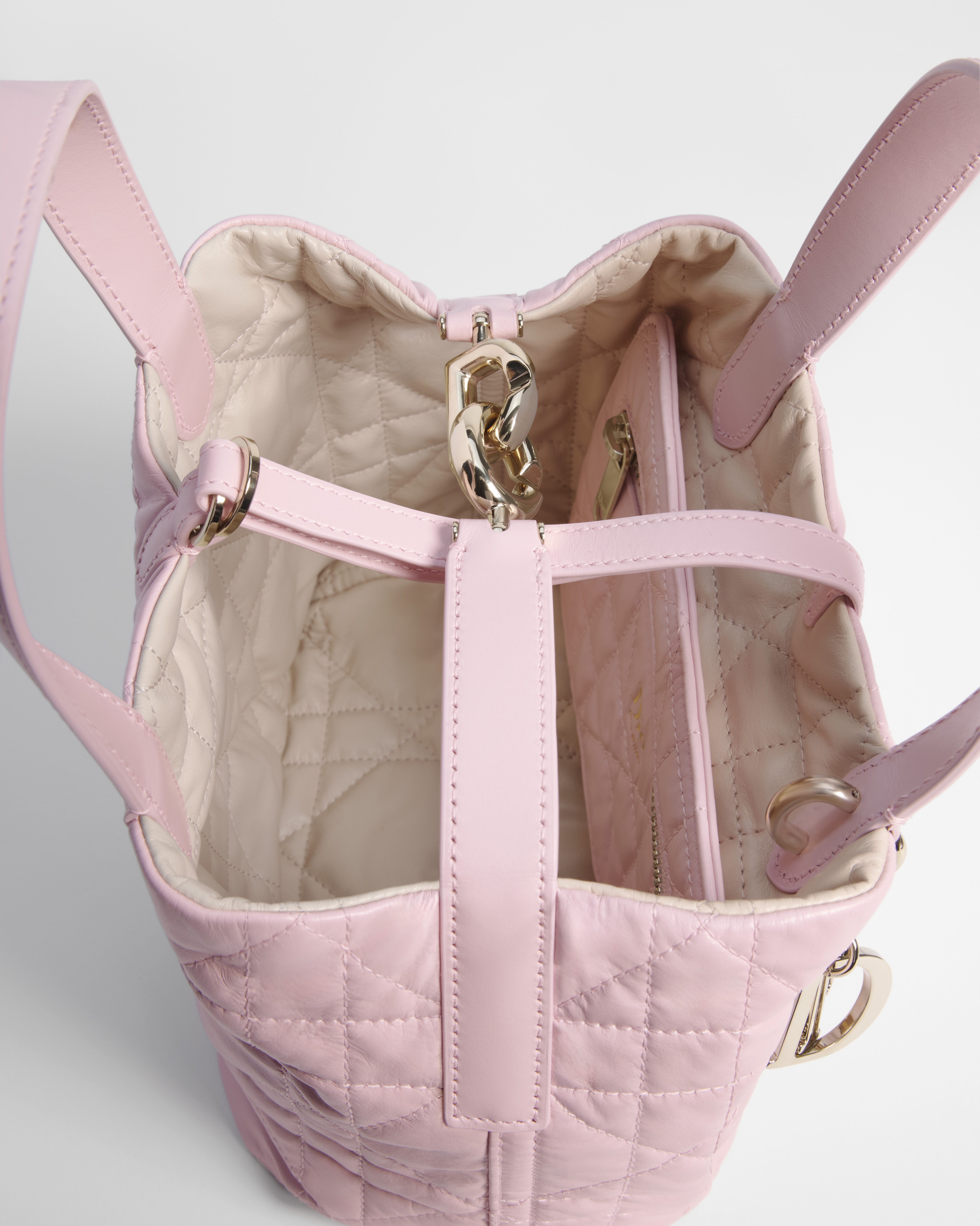Small Dior Toujours Reversible Vertical Tote Bag