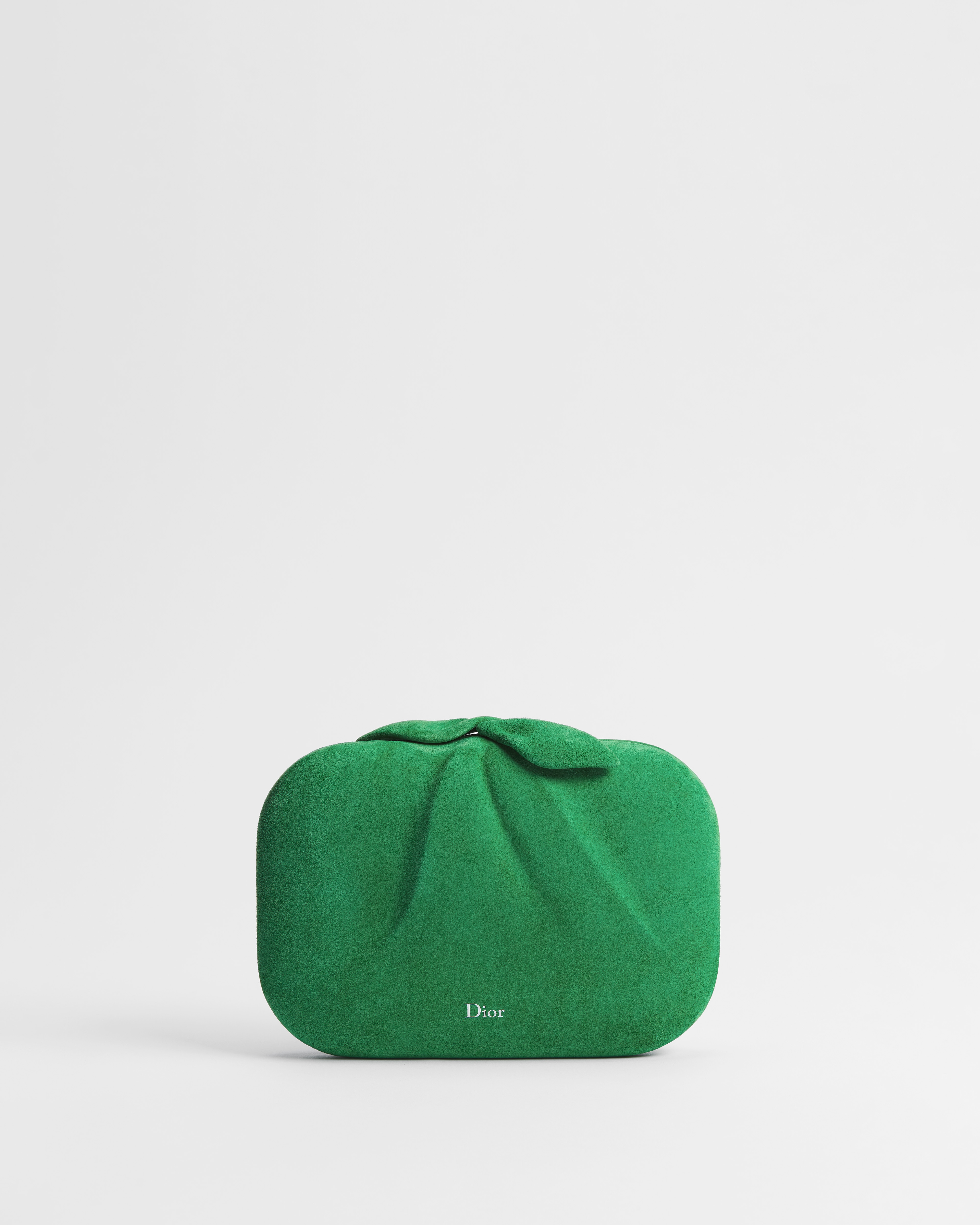 Dior Petit Dîner-tas Emeraud geitensuède E01