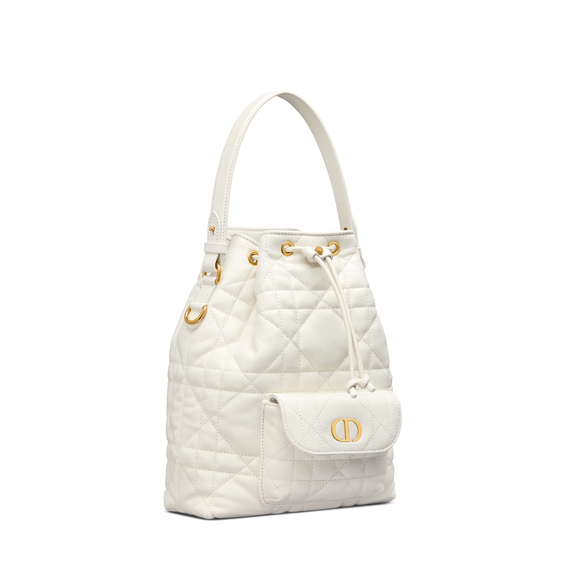 Small Dior Caro Bucket Bag