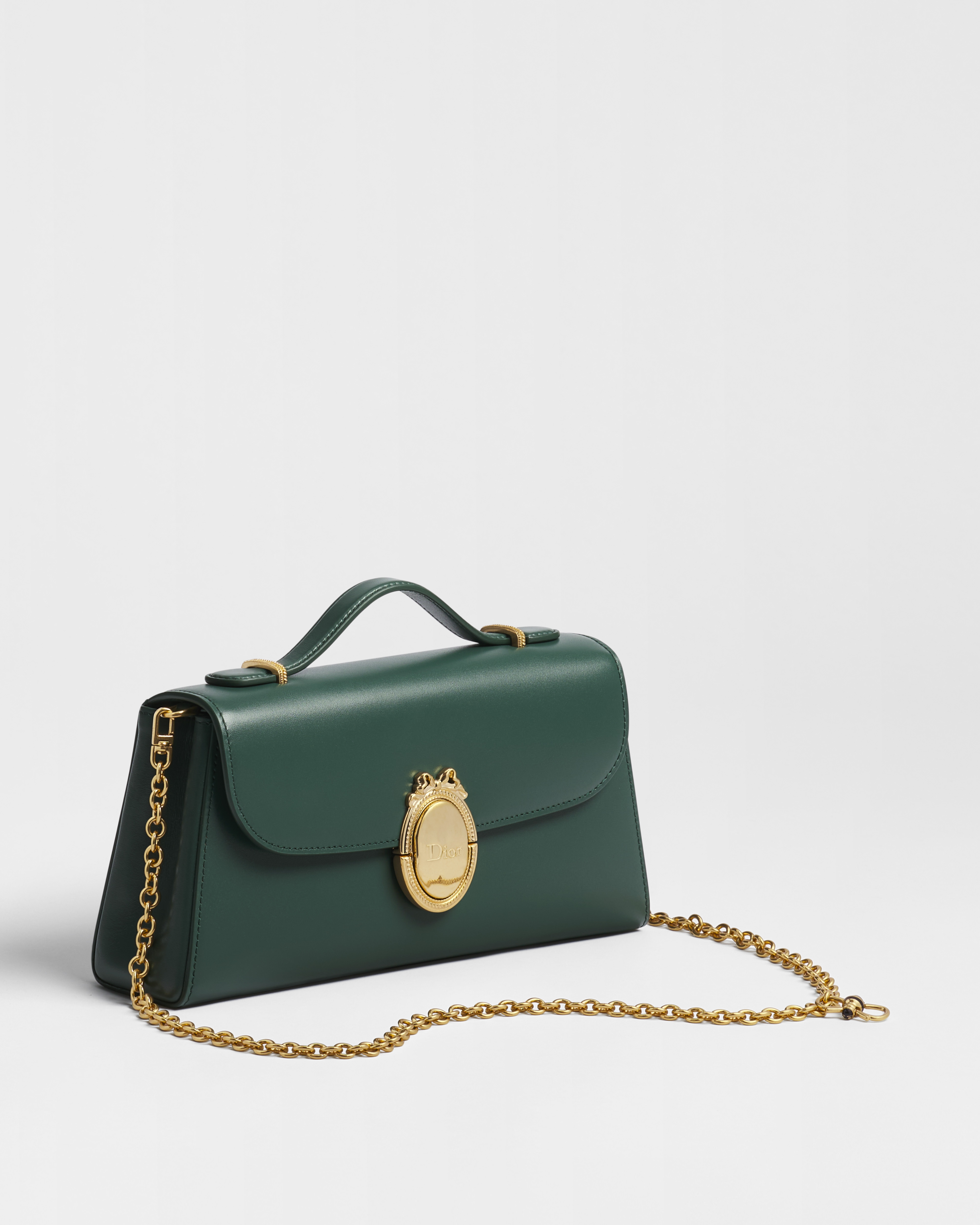 Dior Médaillon Pouch Evergreen Smooth Calfskin E03