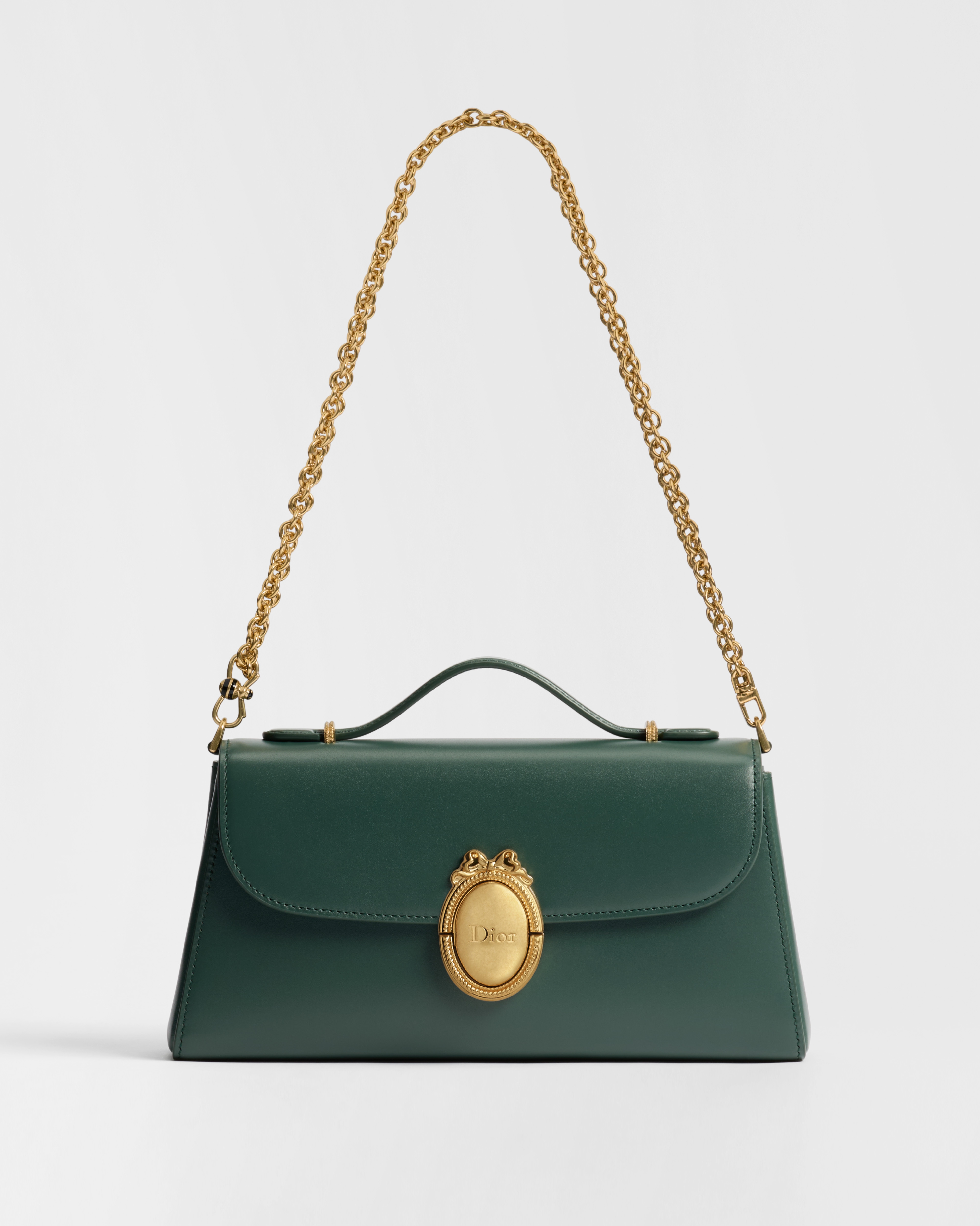 Dior Médaillon Pouch Evergreen Smooth Calfskin E07