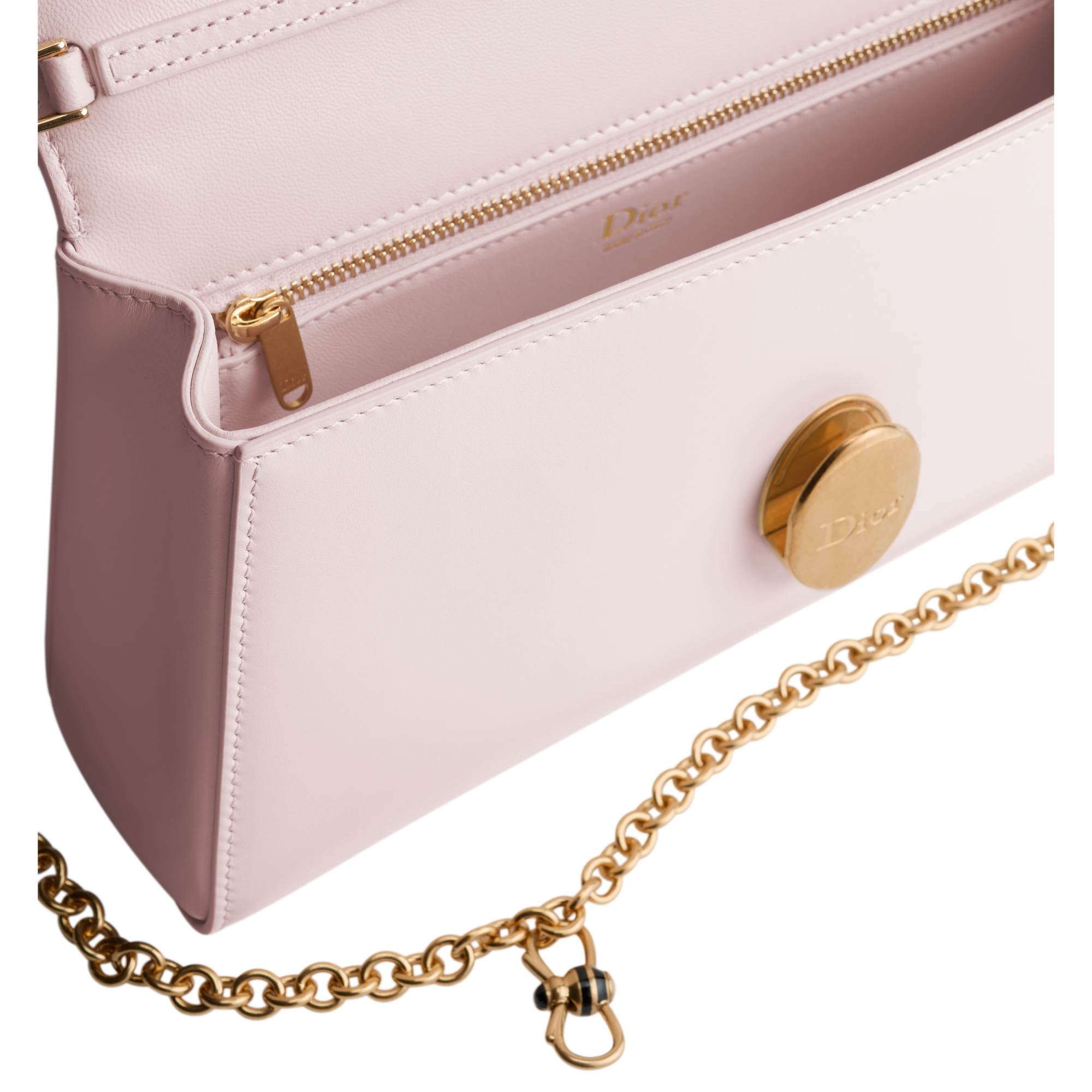 Dior Médaillon Pouch Ballet Pink Smooth Calfskin E06