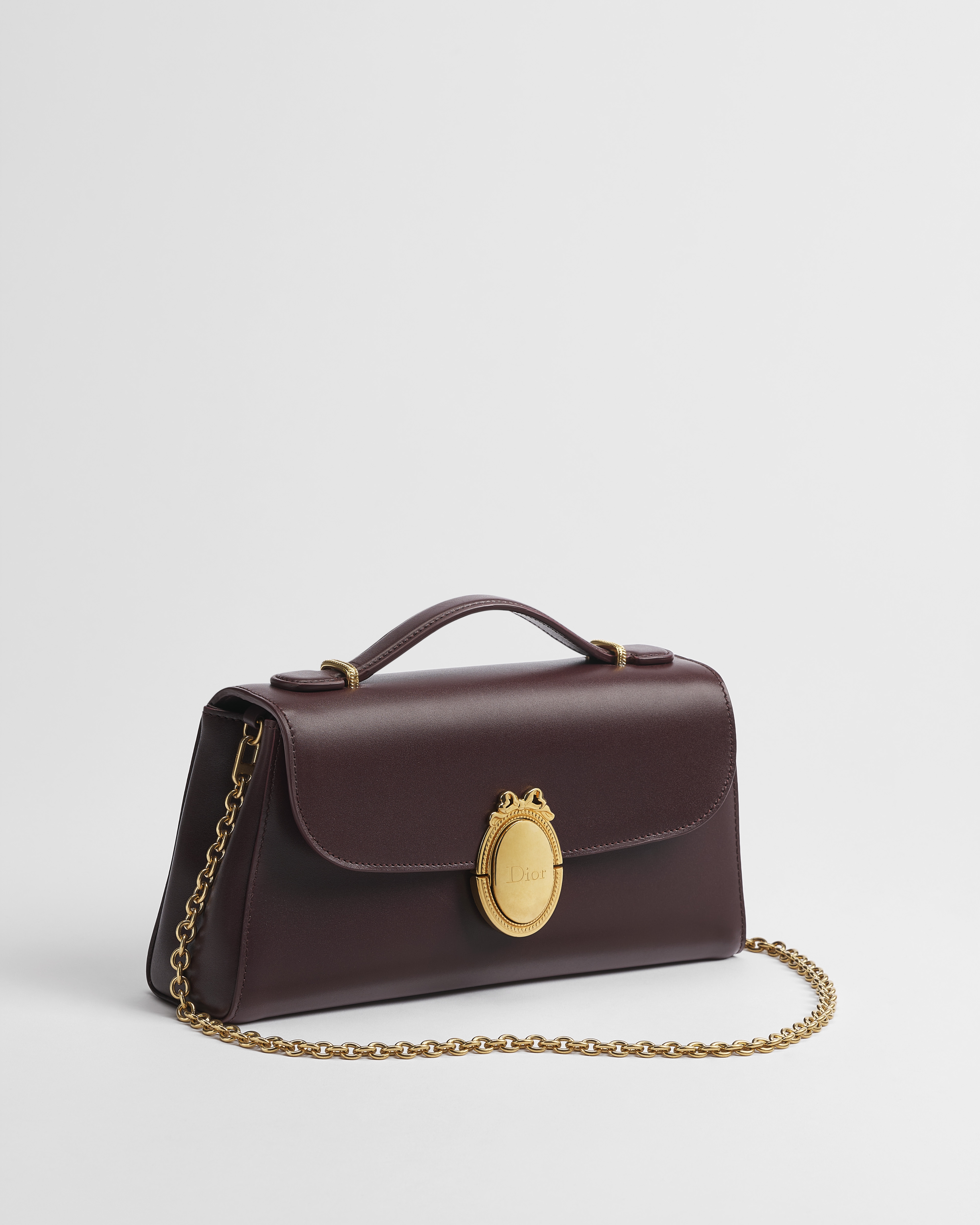 Dior Médaillon Pouch Deep Amaranth Smooth Calfskin E03