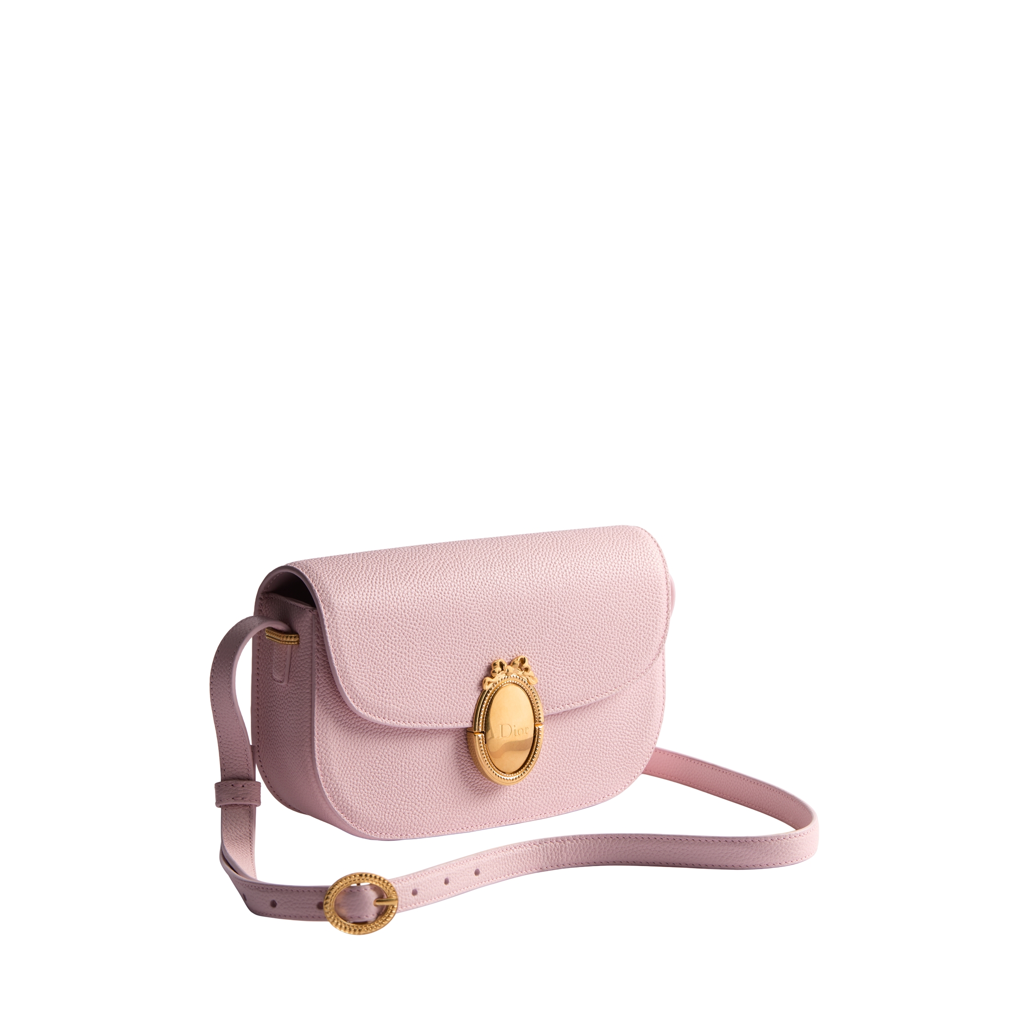  Genarbtes Kalbsleder in Rose Tendre