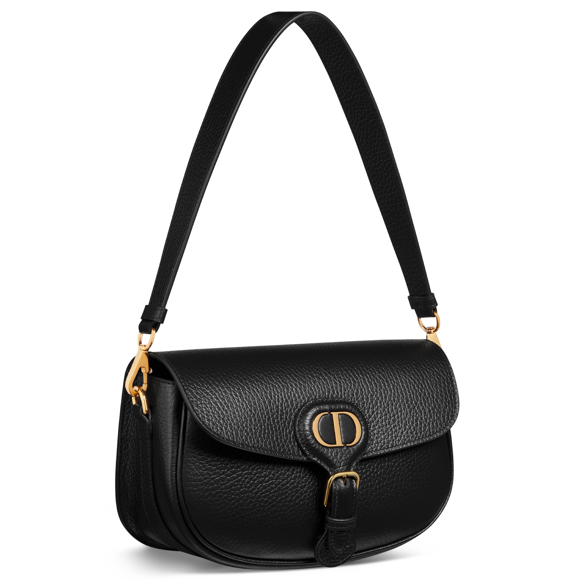 Bolsa Dior Bobby Multicarry Couro de vitelo granulado preto E03